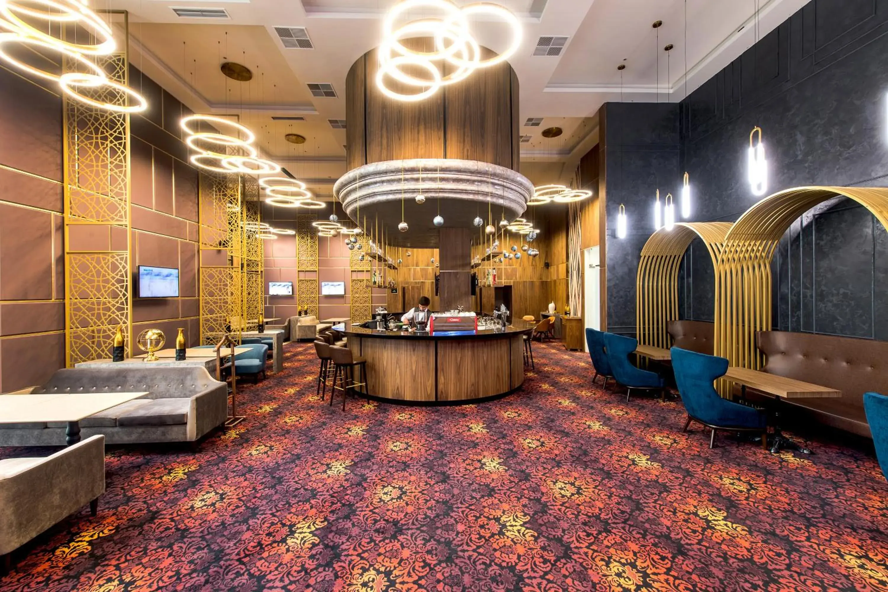 Lounge or bar in Rixos Turkistan Lounge or bar in Rixos Turkistan