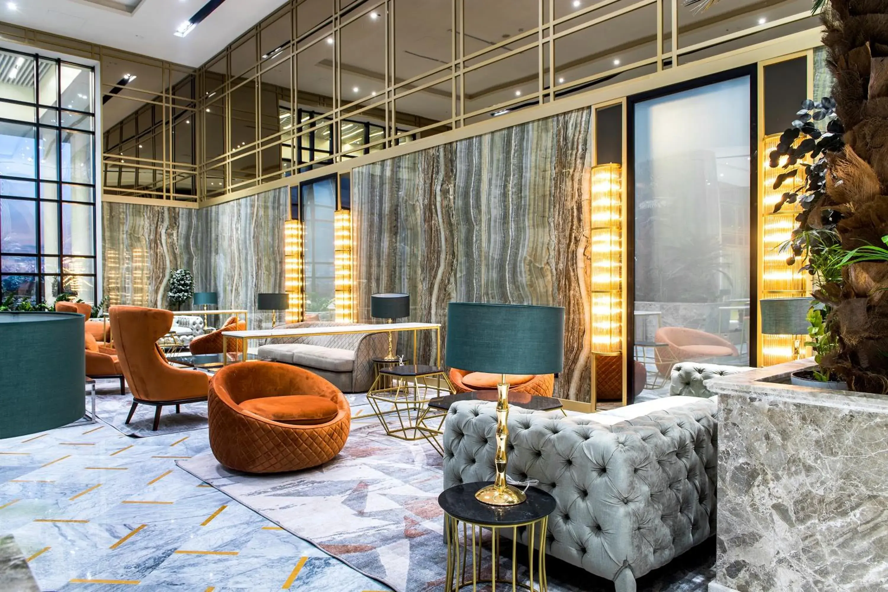 Lobby or reception in Rixos Turkistan Lobby or reception in Rixos Turkistan