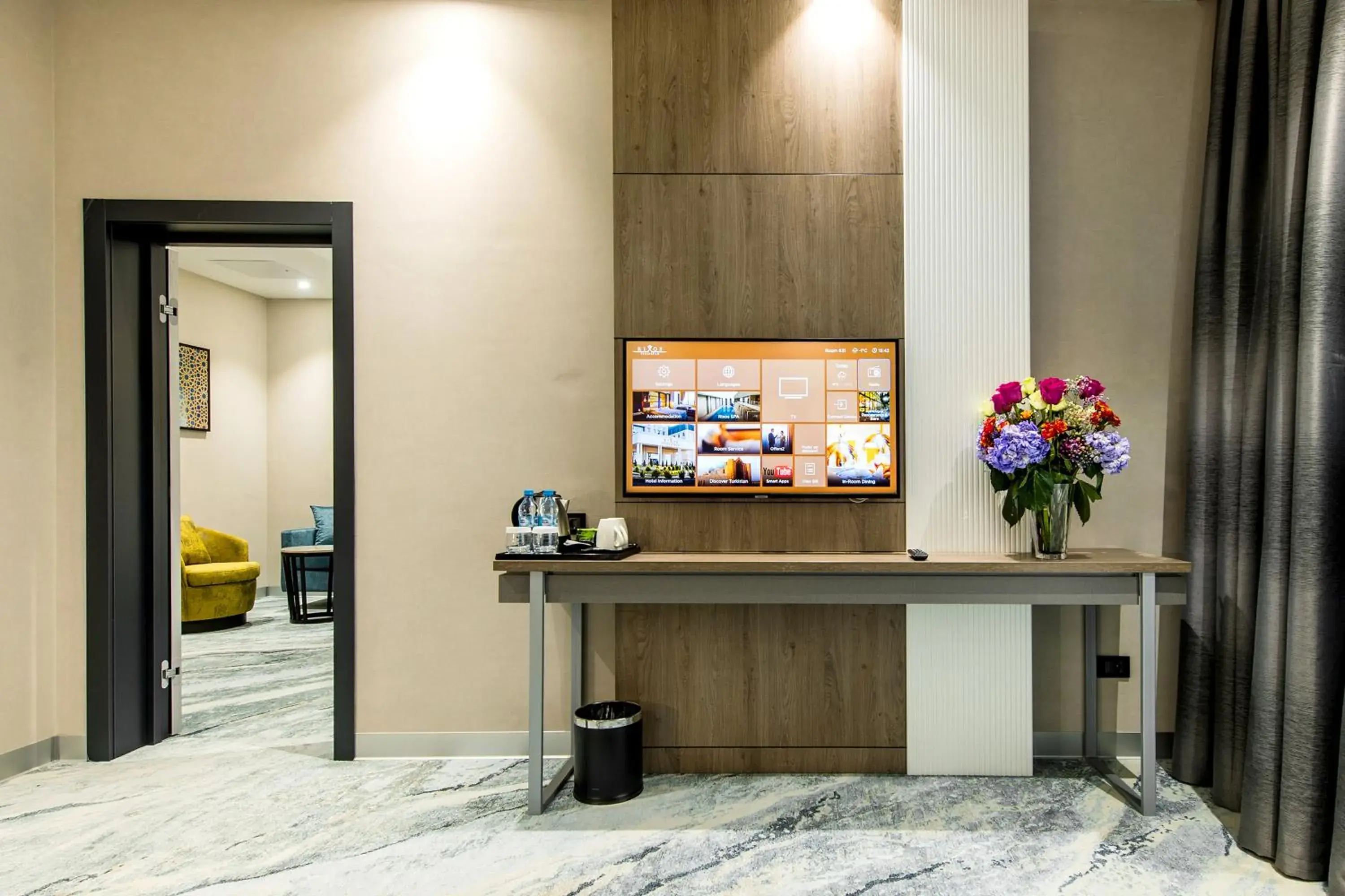 TV and multimedia in Rixos Turkistan TV and multimedia in Rixos Turkistan