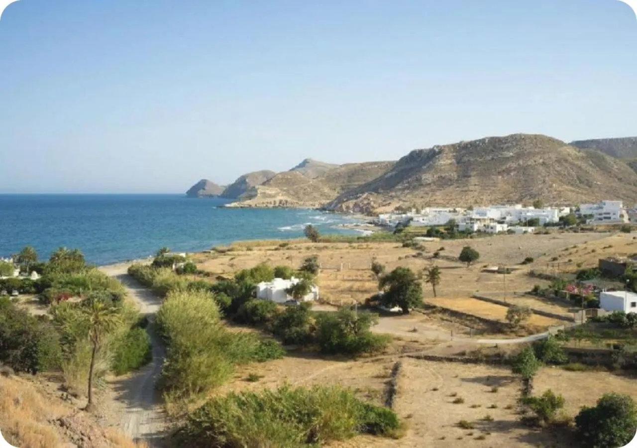 Natural landscape in wecamp Cabo de Gata
