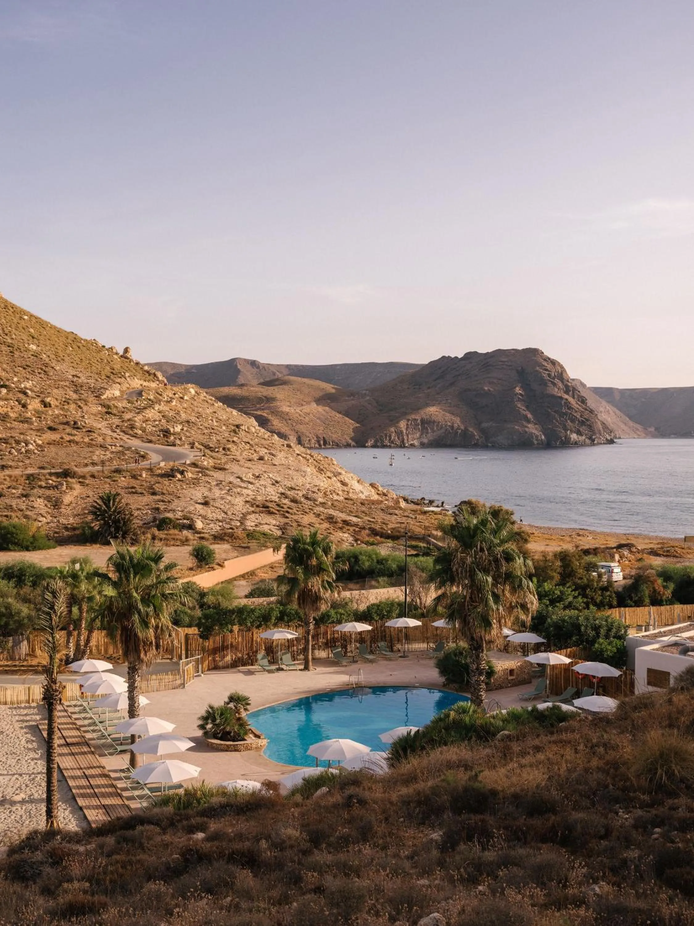 Natural landscape in wecamp Cabo de Gata