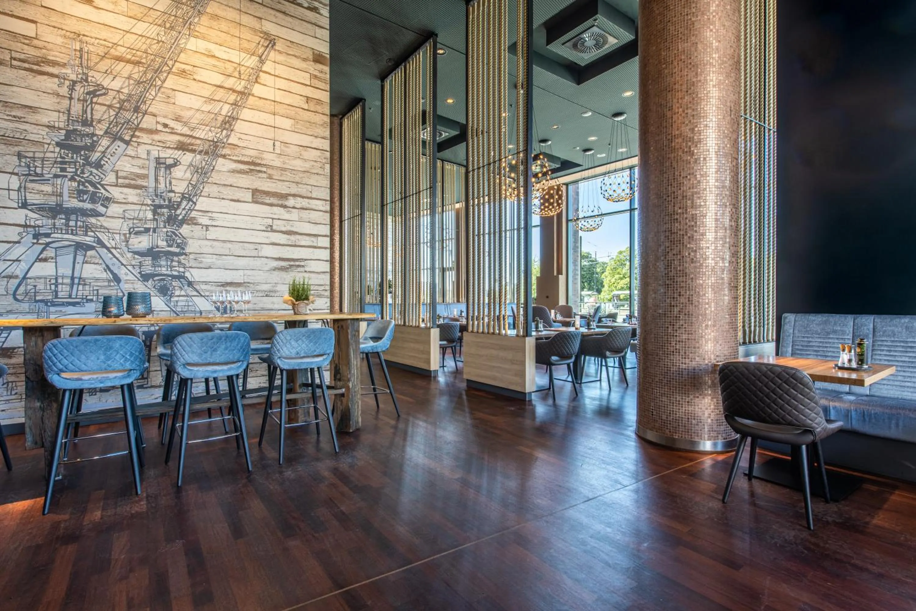 Restaurant/places to eat in Radisson Blu Hotel Rostock