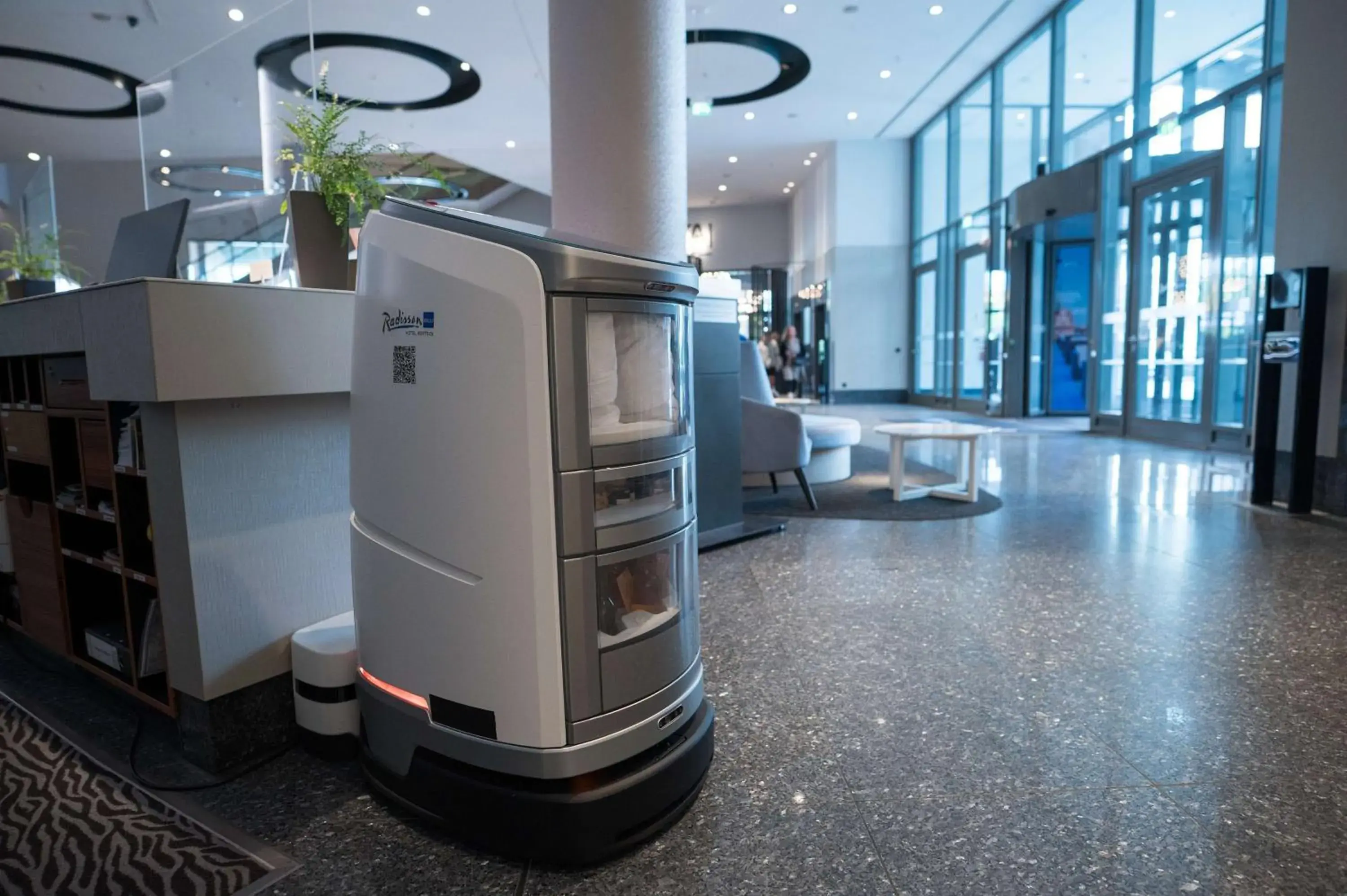 Property building in Radisson Blu Hotel Rostock Property building in Radisson Blu Hotel Rostock