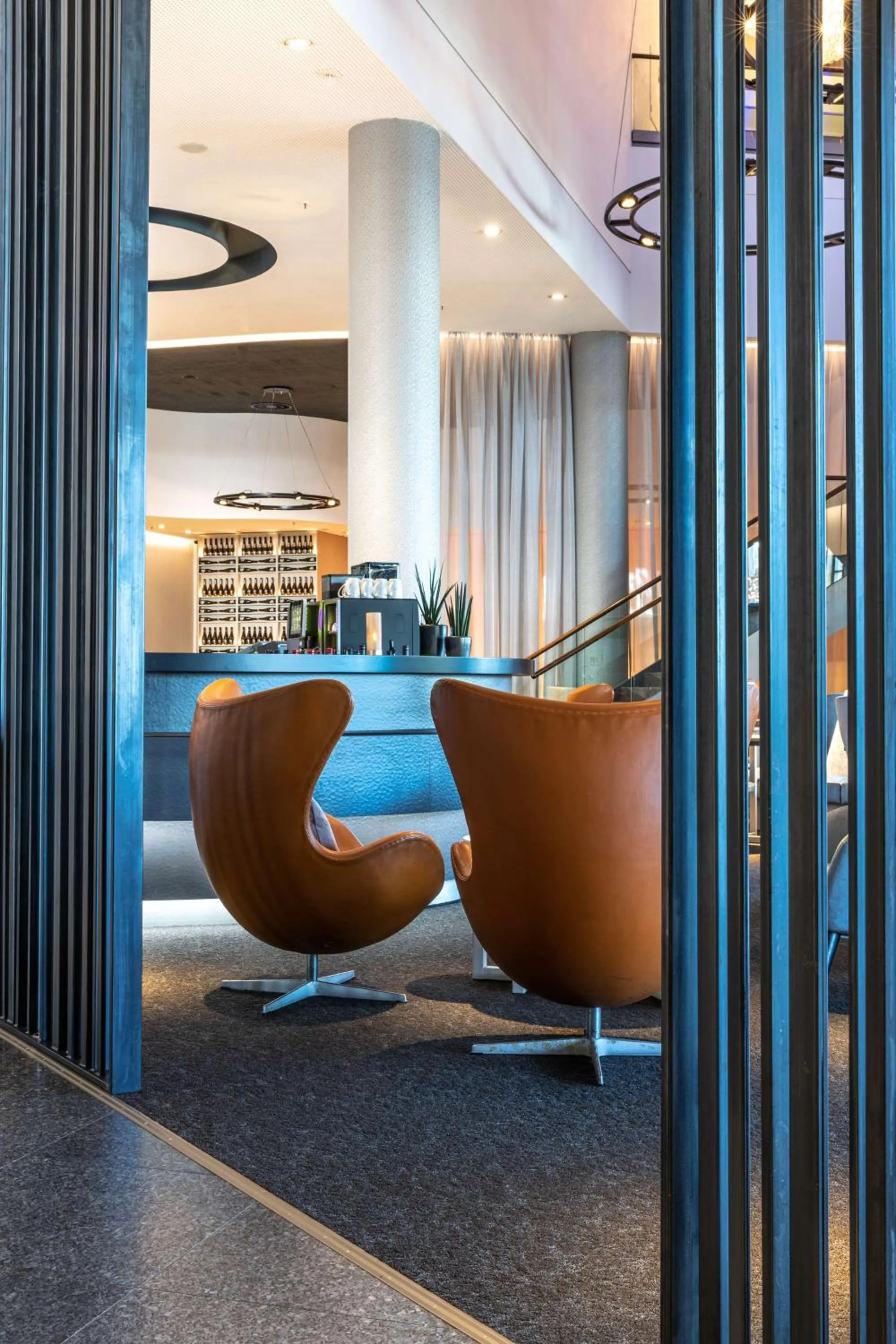 Lounge or bar in Radisson Blu Hotel Rostock