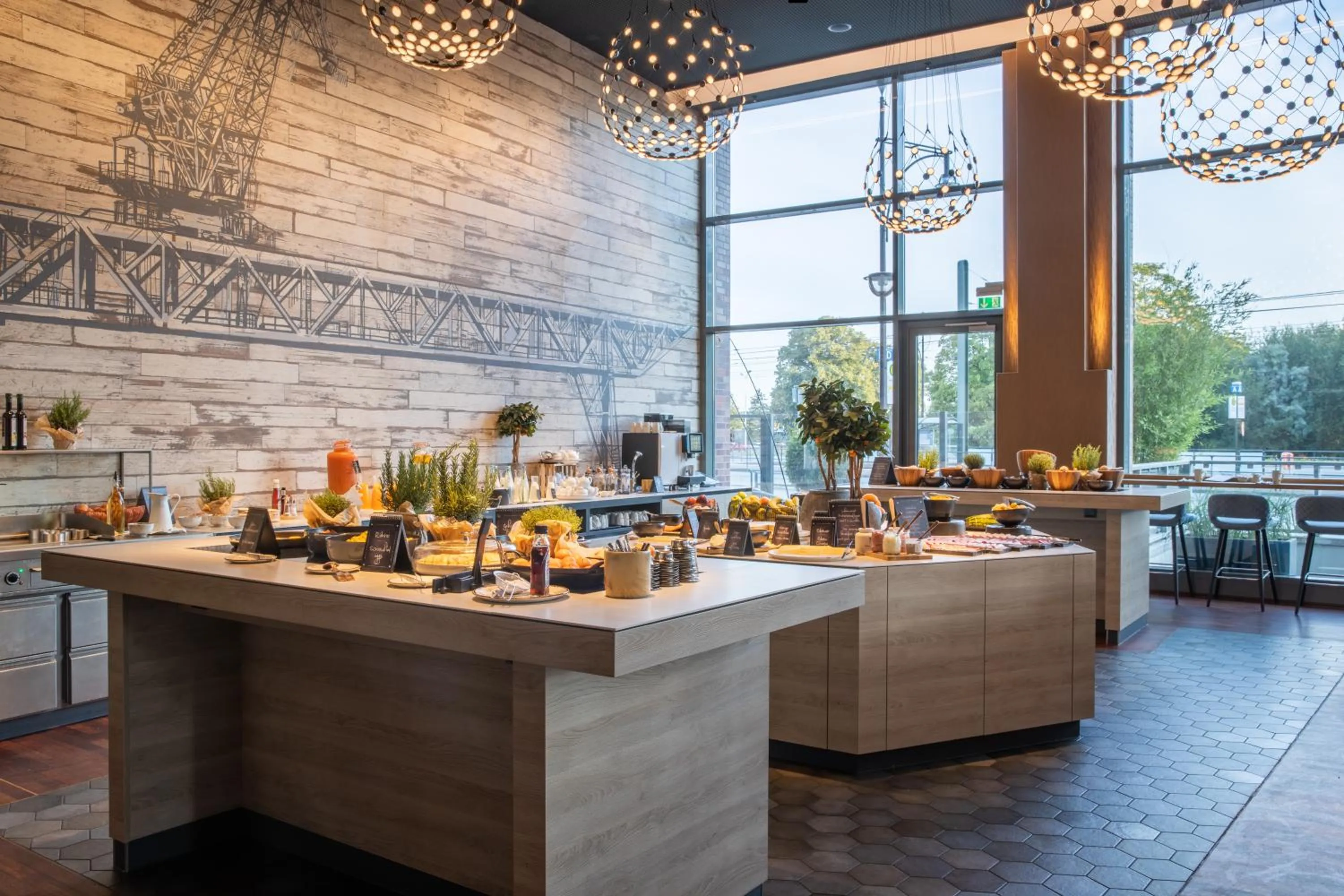 Restaurant/places to eat in Radisson Blu Hotel Rostock