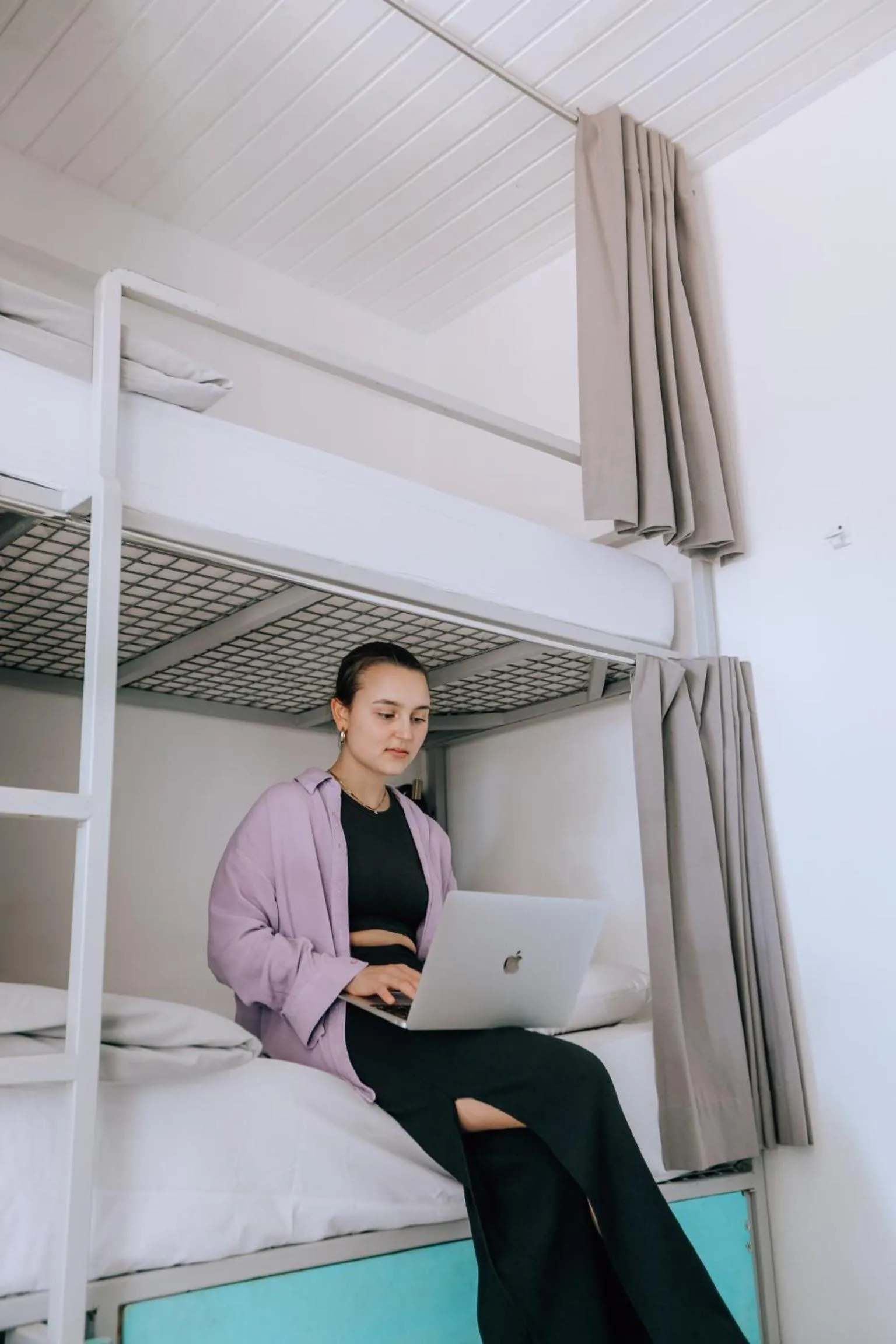 Bunk Bed in Female Dormitory Room   in The Tree House Tenerife