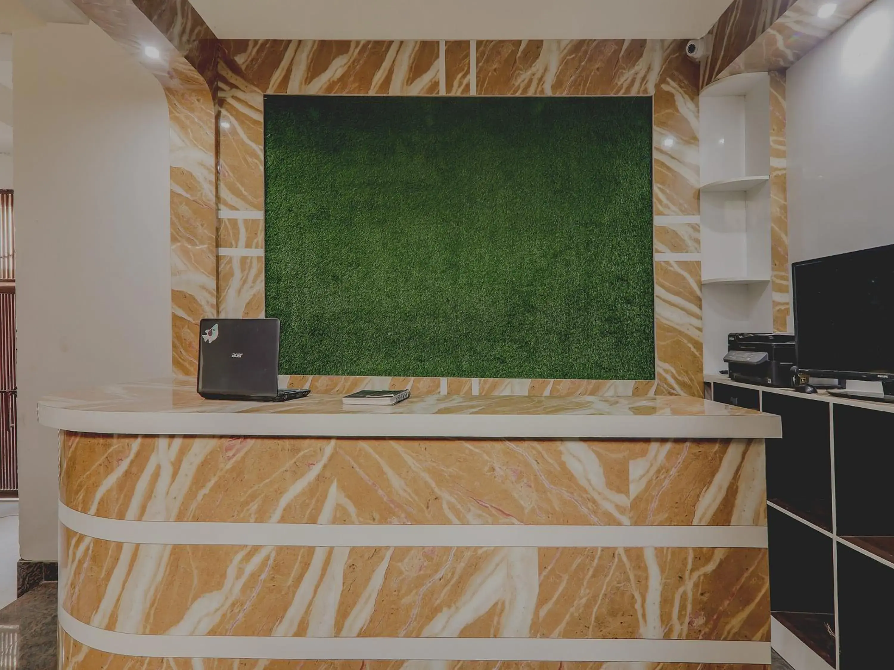 Lobby or reception in Hotel Navya Grand Lobby or reception in Hotel Navya Grand