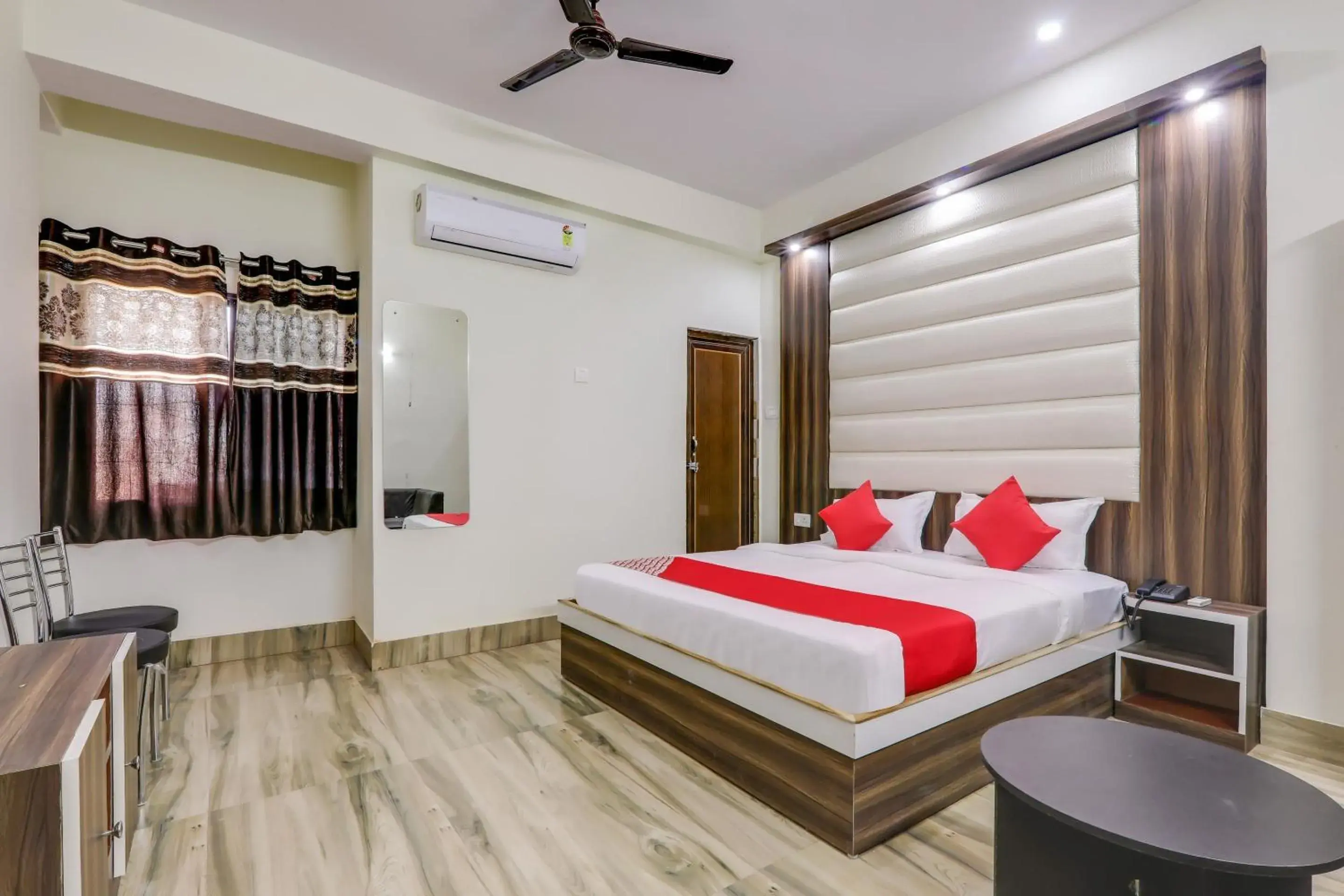 Bedroom in Hotel Navya Grand Bedroom in Hotel Navya Grand