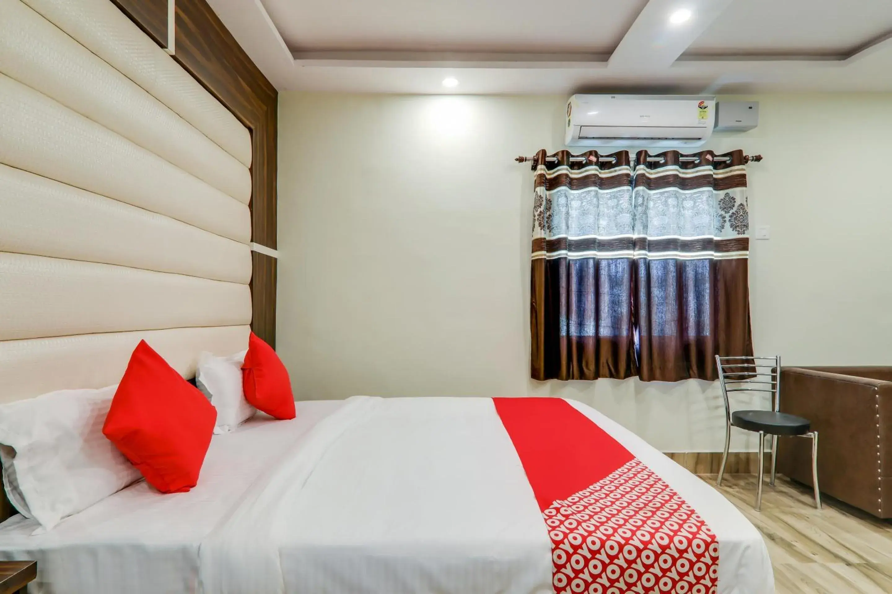 Bedroom in Hotel Navya Grand Bedroom in Hotel Navya Grand