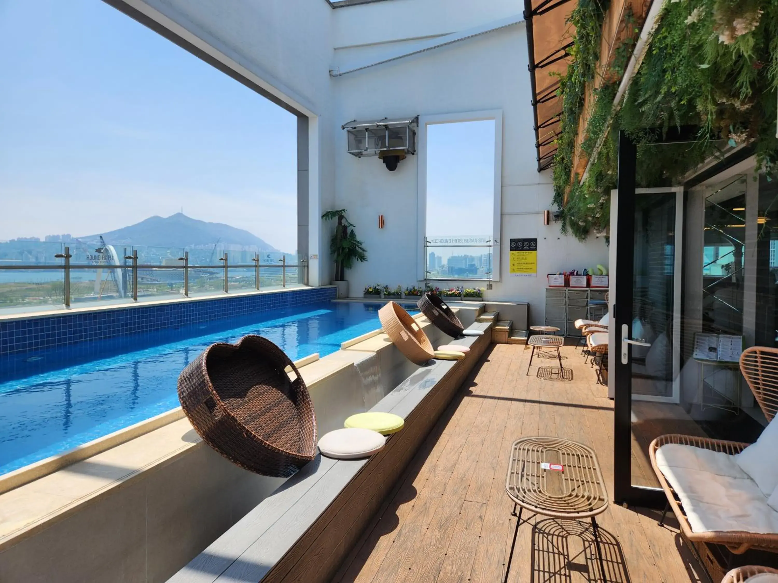 Swimming pool in Hound Hotel Busan Station Swimming pool in Hound Hotel Busan Station