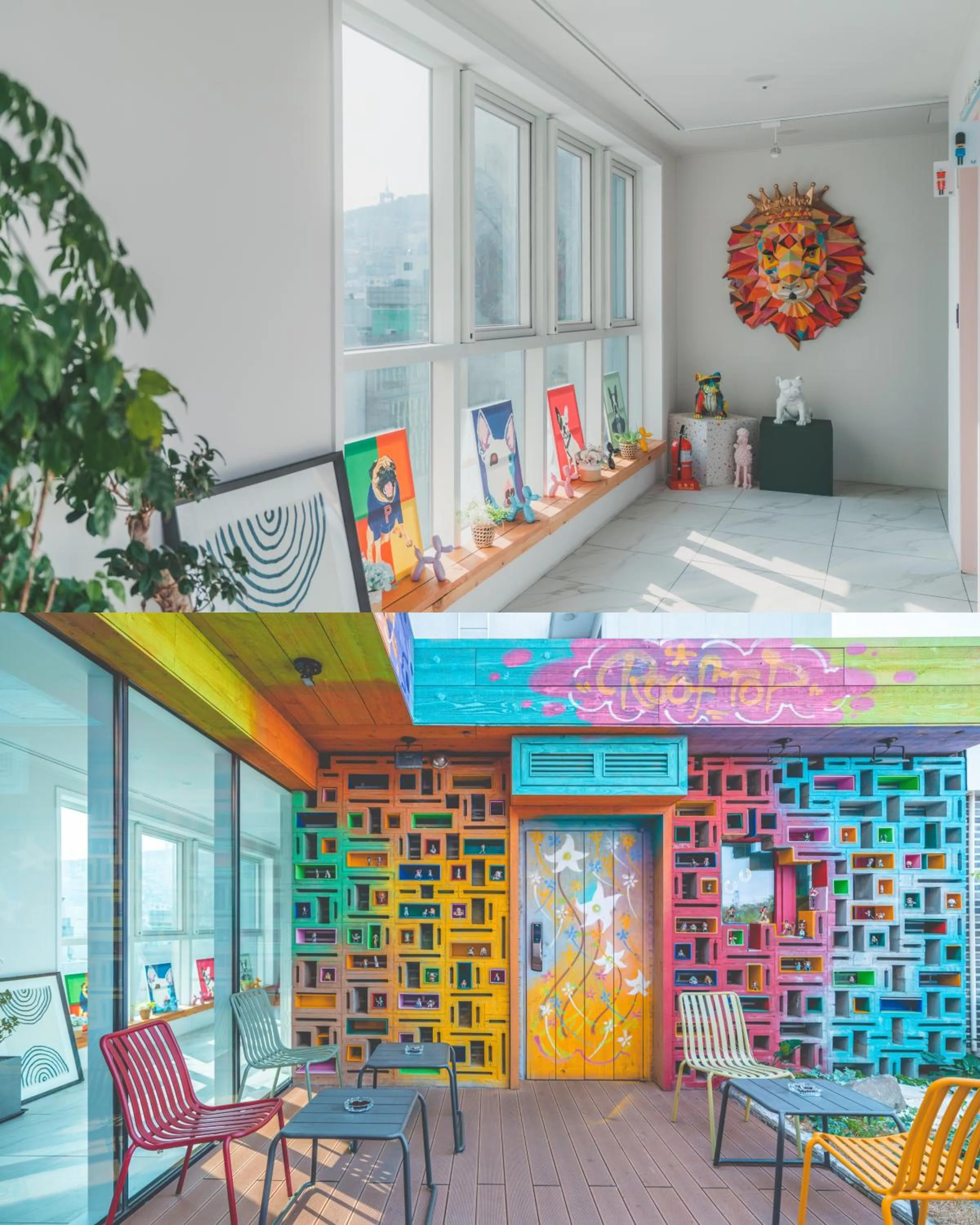 Garden in Hound Hotel Busan Station