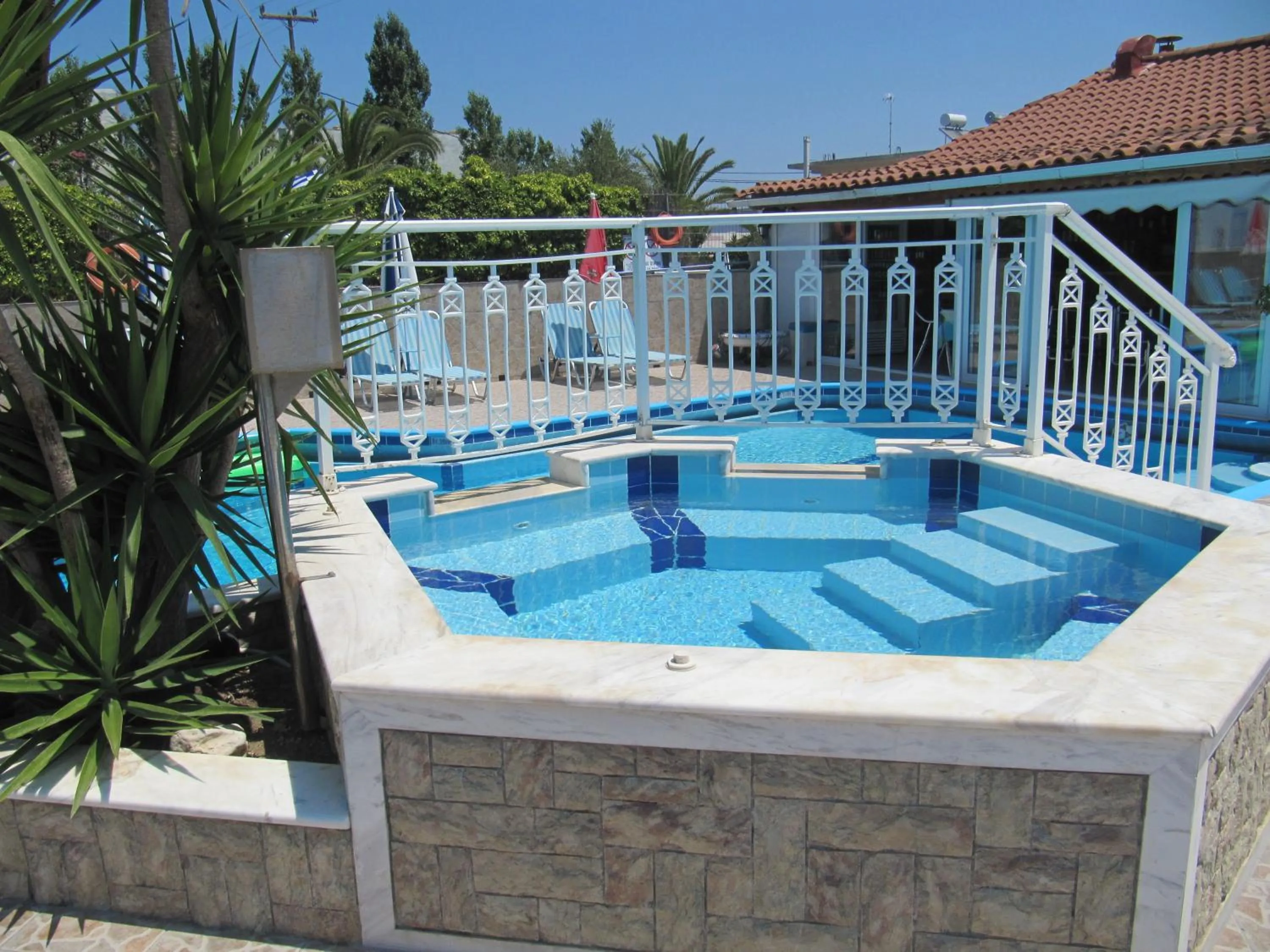 Swimming pool in Acapulco Marinos Apartments- Adults Only