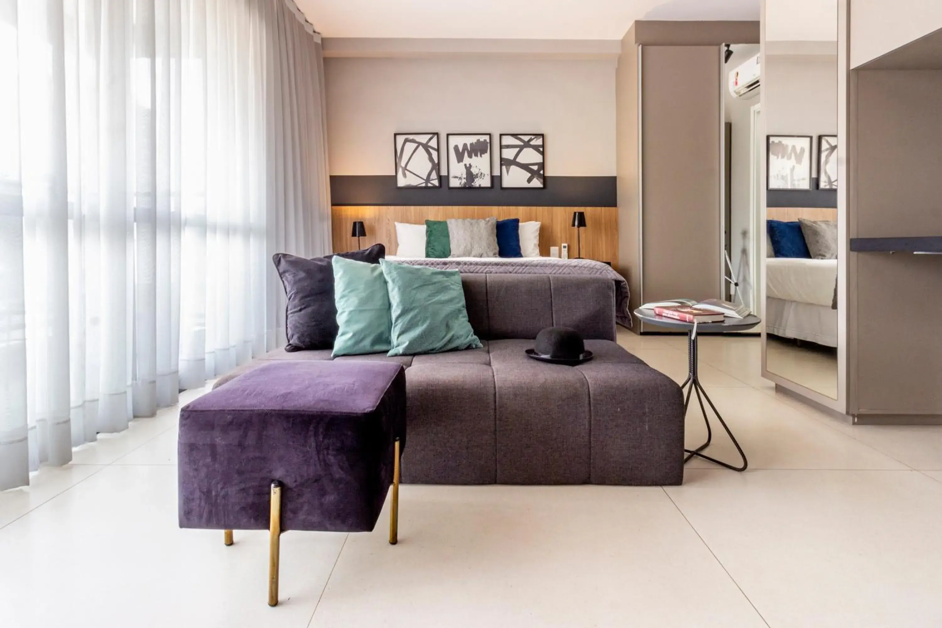 Bed in Charlie Itaim Bed in Charlie Itaim