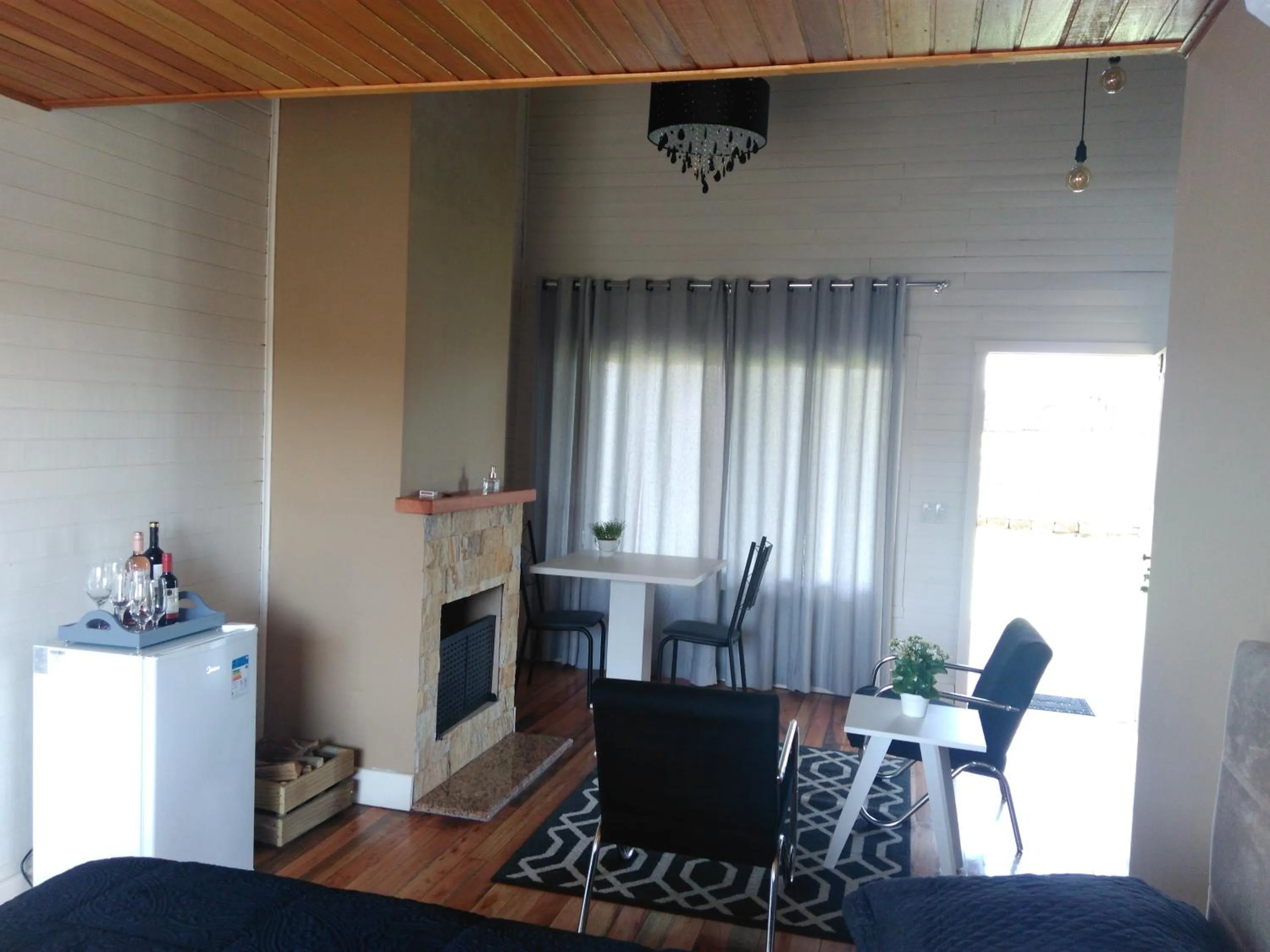 Living room in Pousada Toscana Cambará