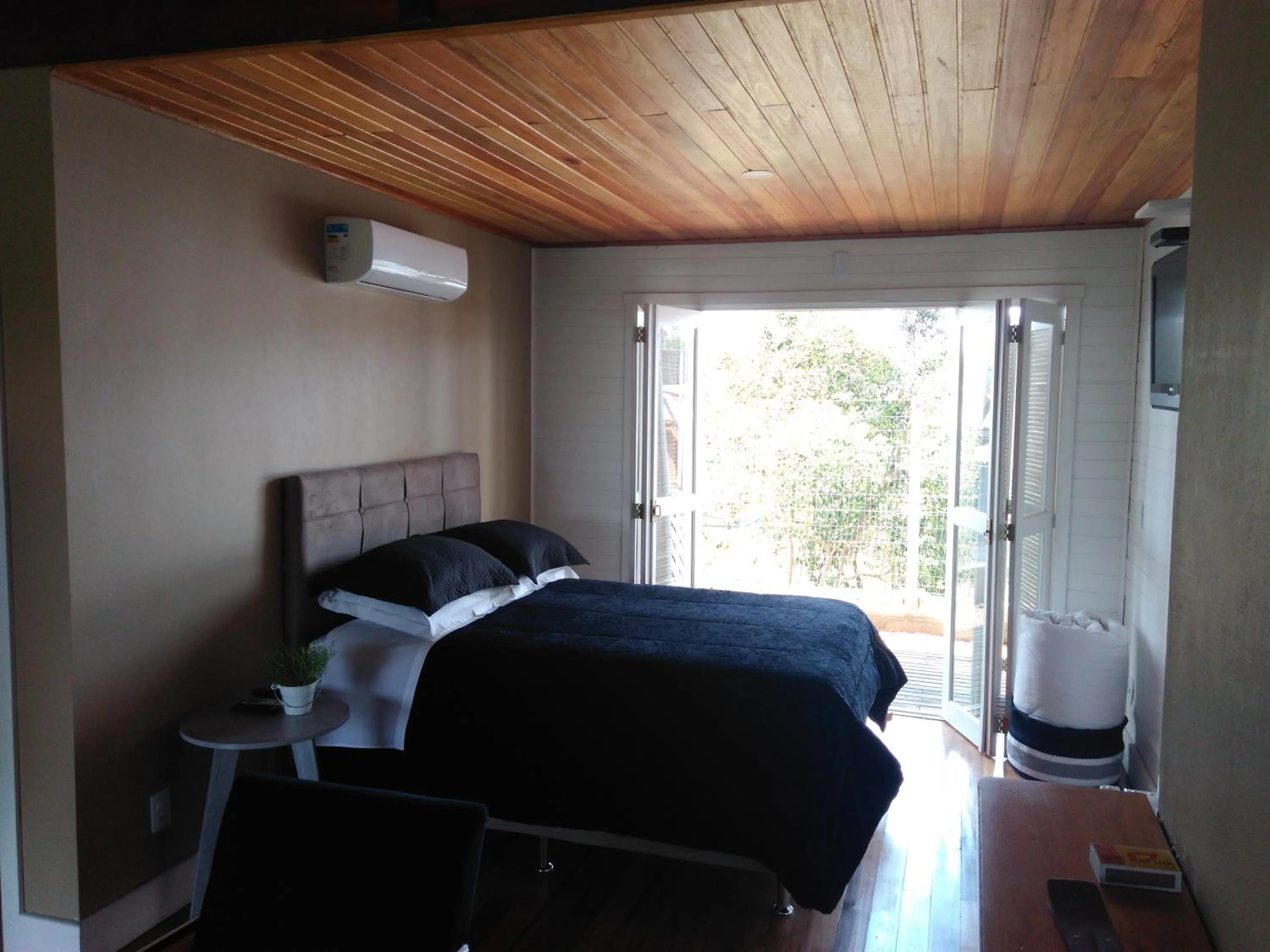 Bed in Pousada Toscana Cambará