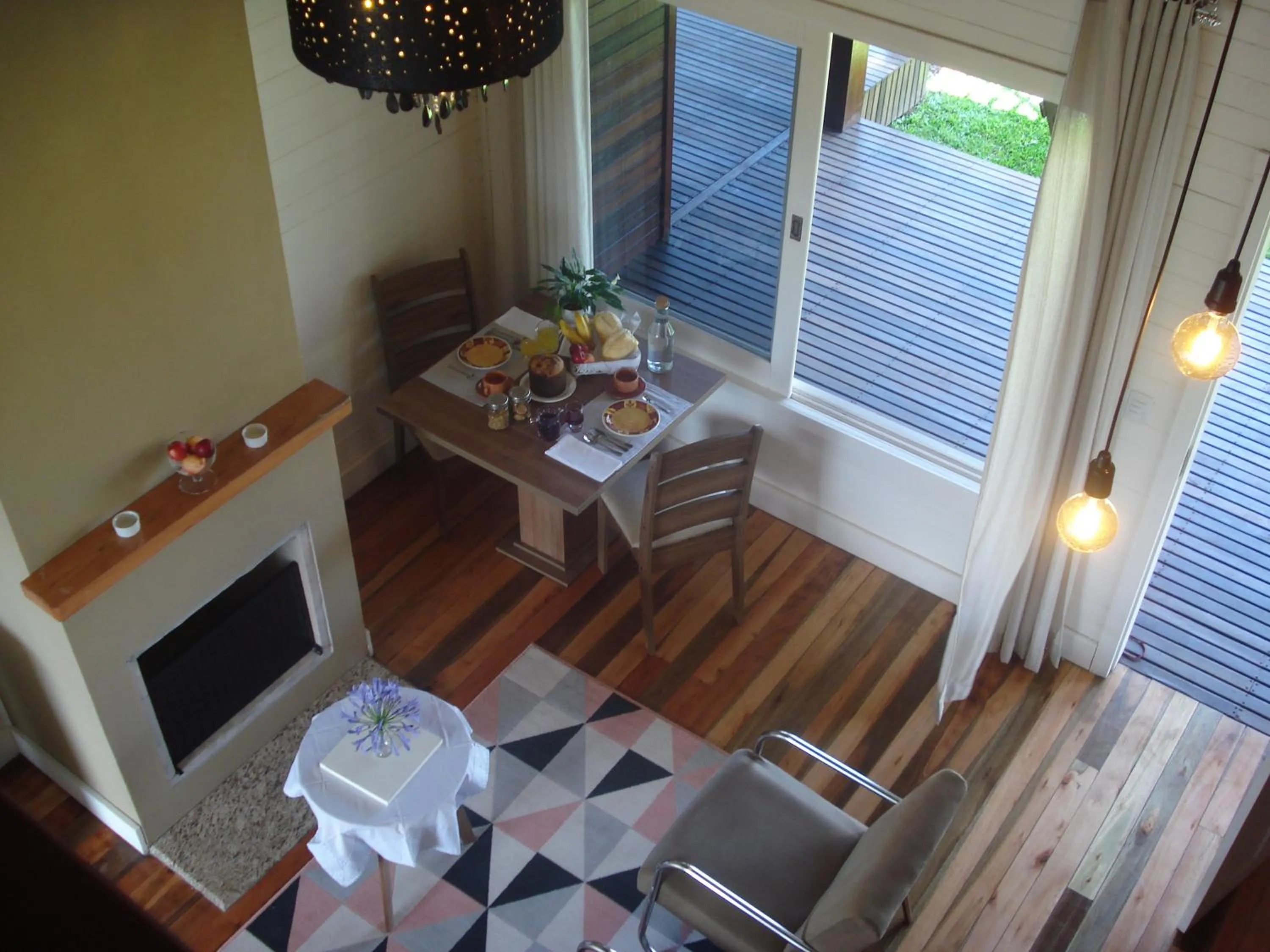 Seating area in Pousada Toscana Cambará