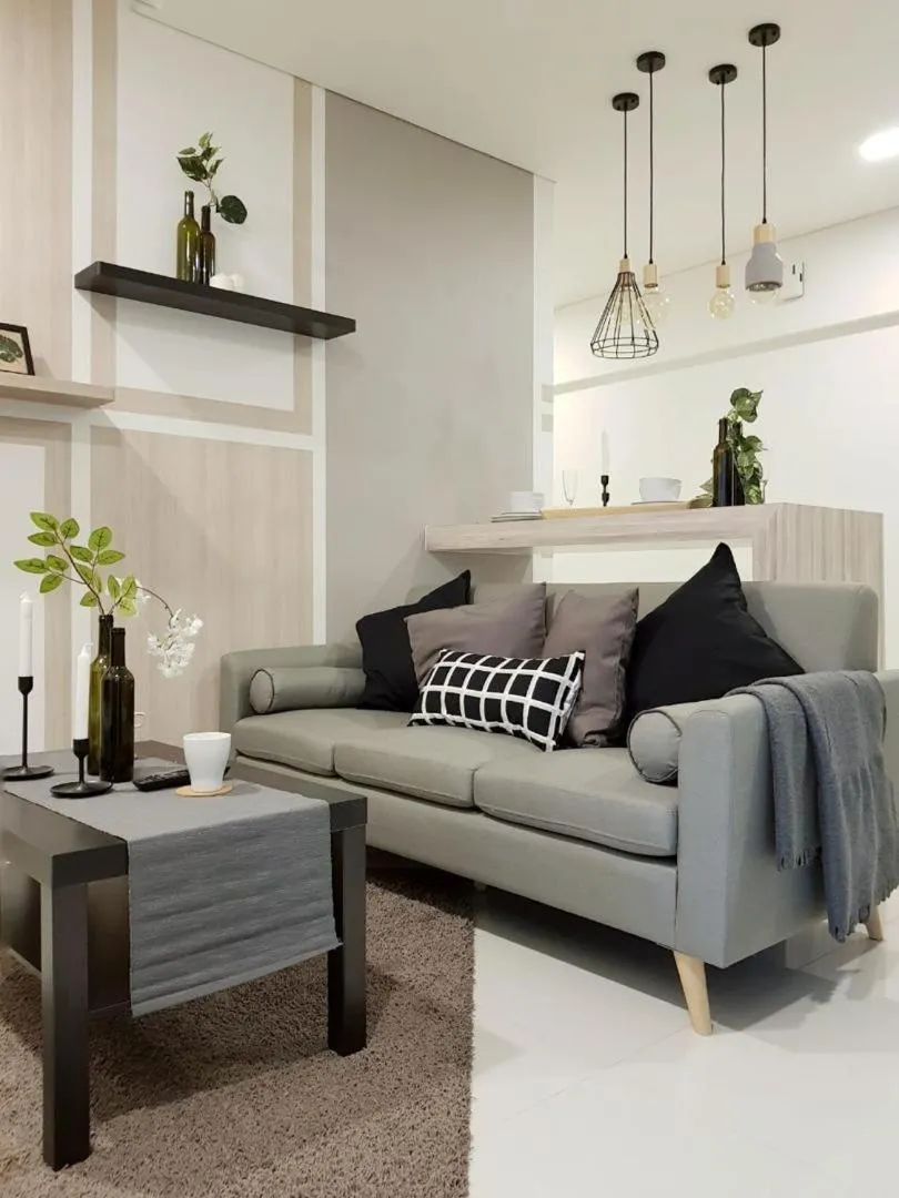 Living room in Signature Apartment at Mercu Summer Suites KLCC