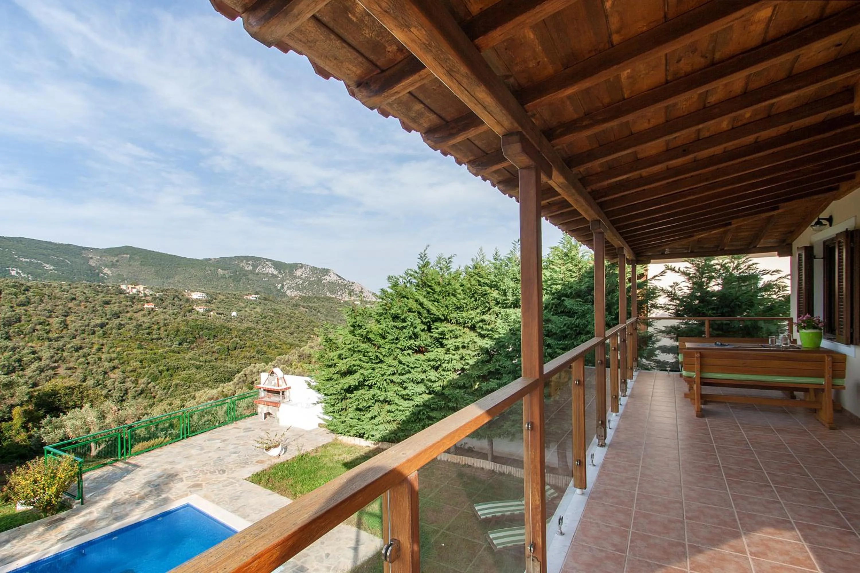 Balcony/Terrace in Four Seasons Villas