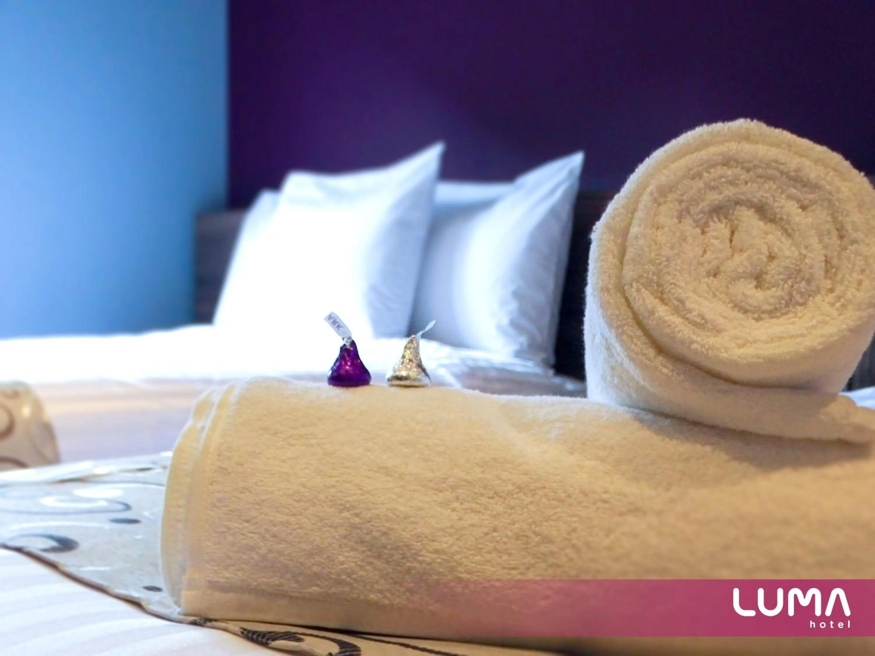 Bed in Hotel Luma by Kavia