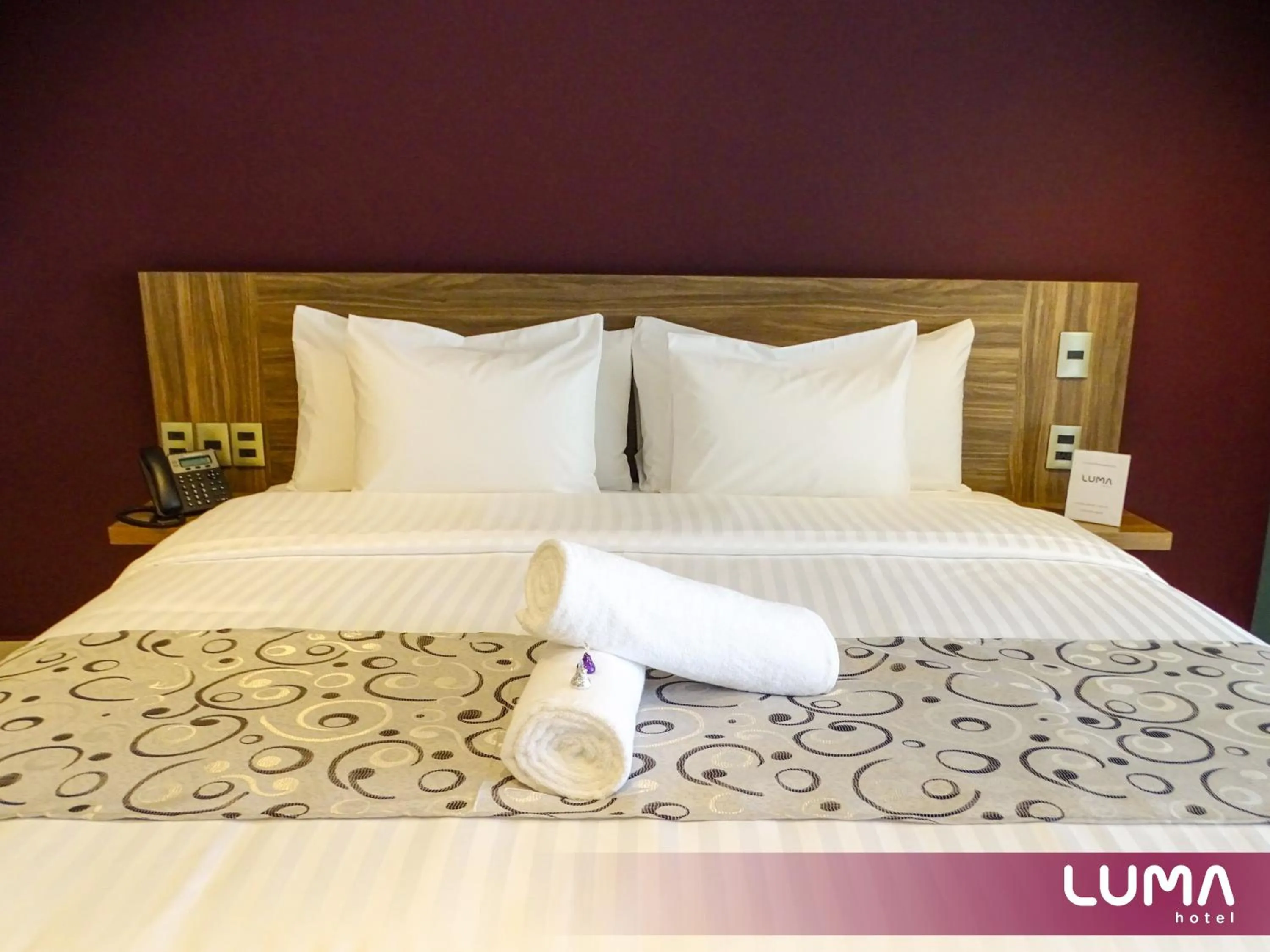 Bed in Hotel Luma by Kavia