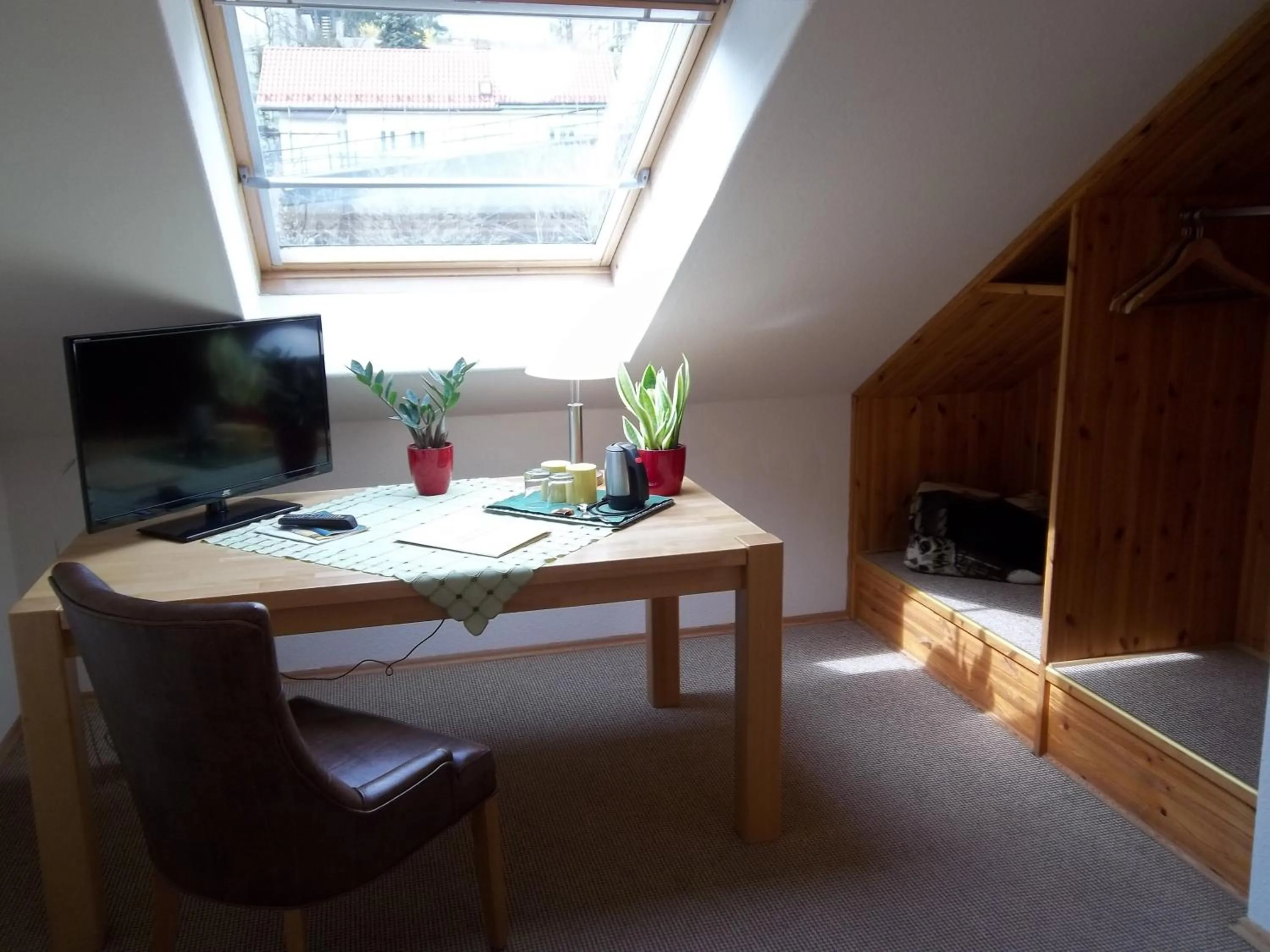 View (from property/room) in Gästehaus Loschwitz