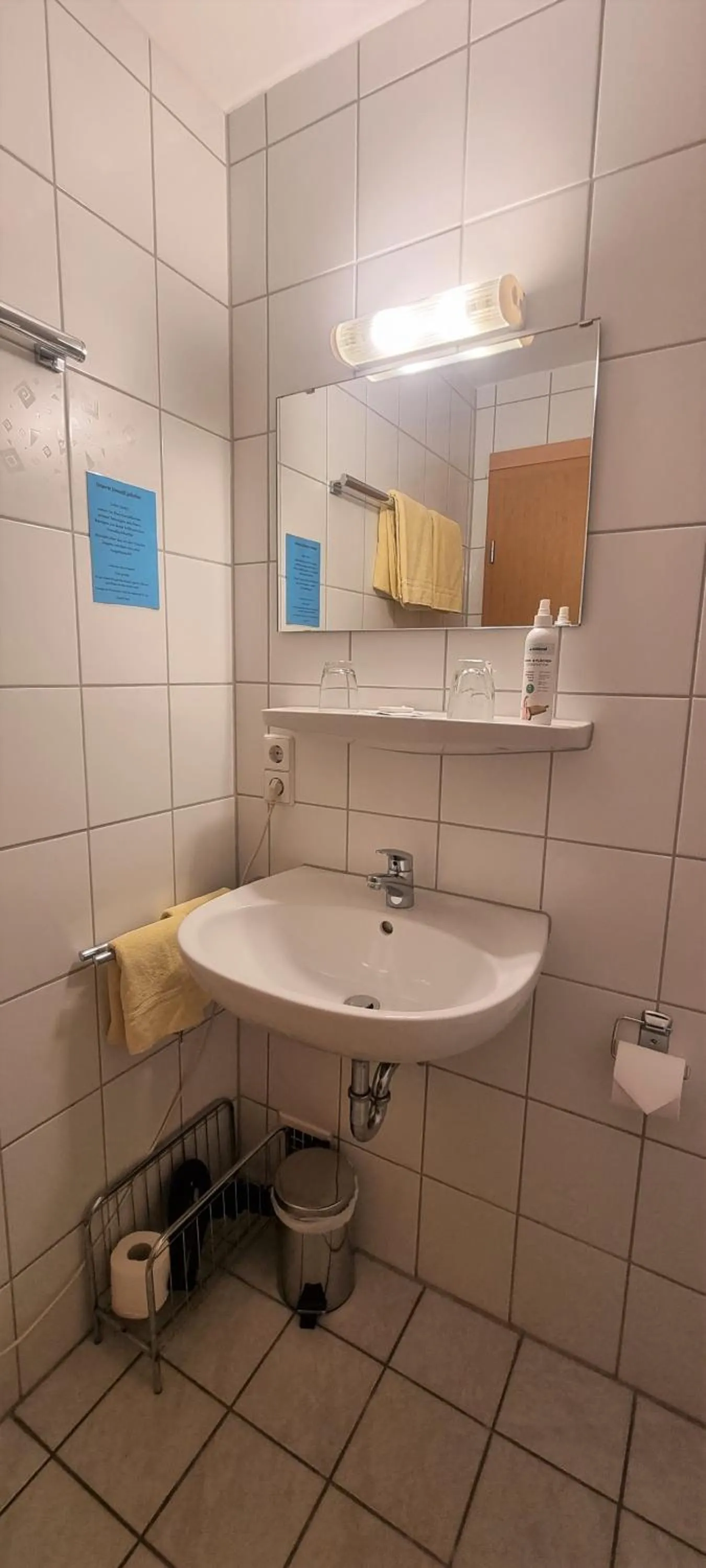 Bathroom in Hotel Seehalde