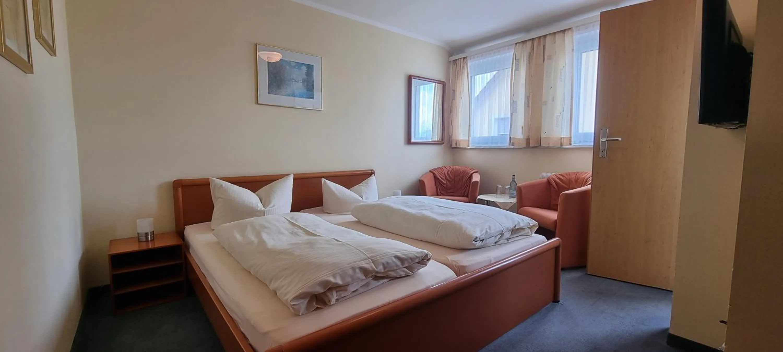 Photo of the whole room, Bed in Hotel Seehalde