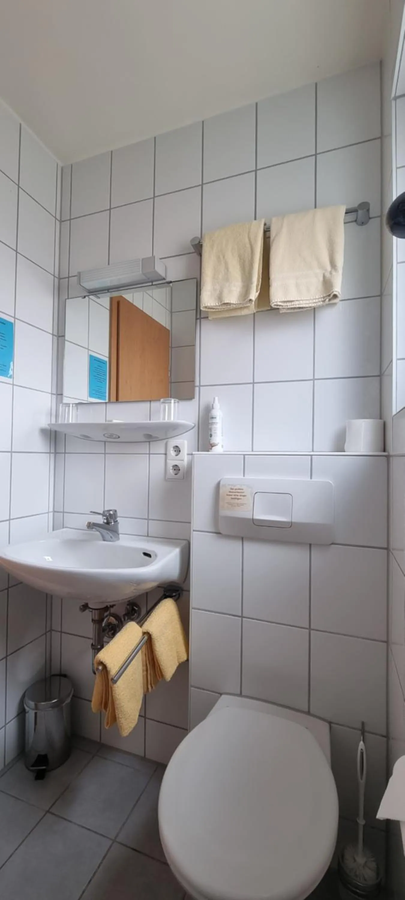 Bathroom in Hotel Seehalde