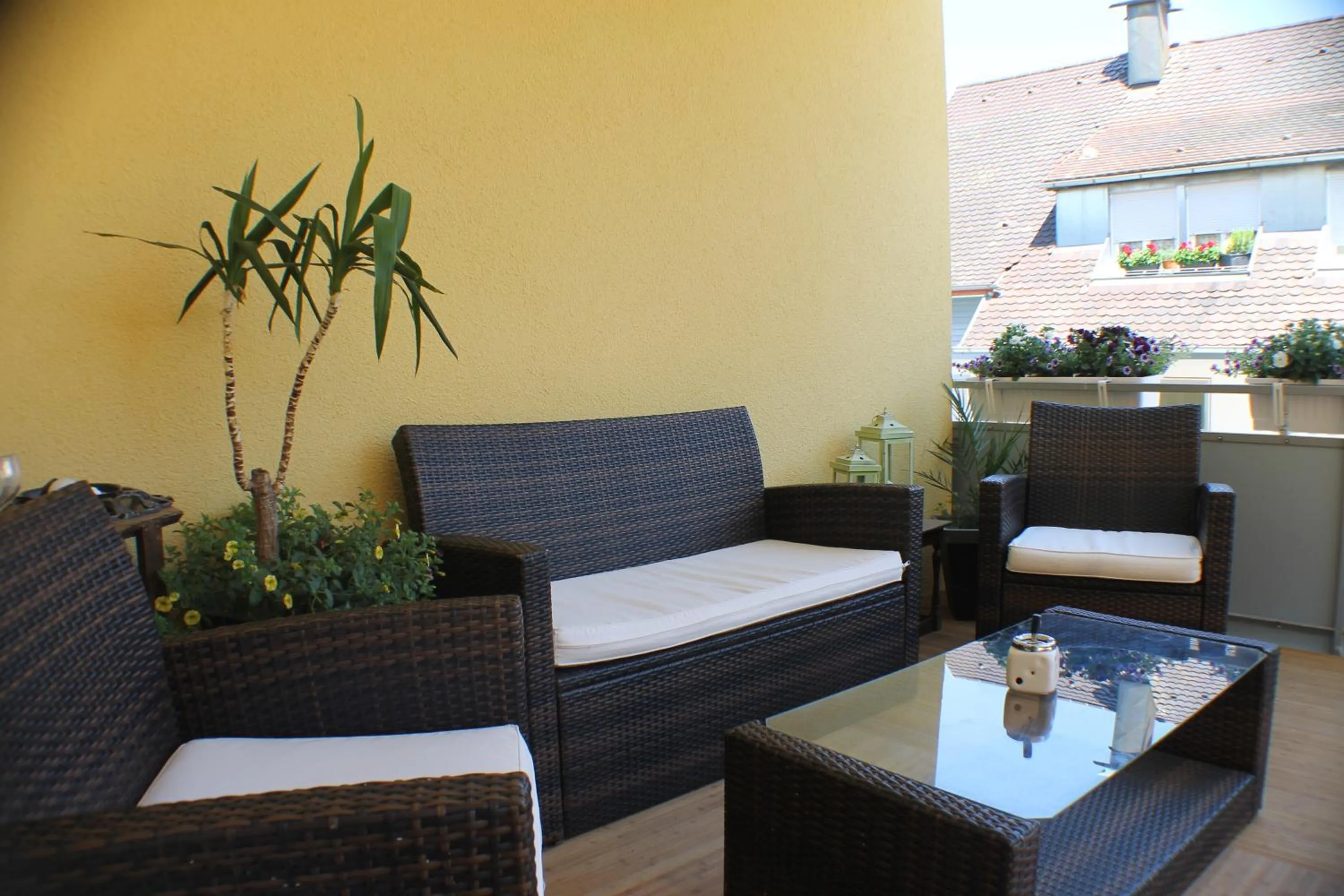 Balcony/Terrace in Hotel Seehalde