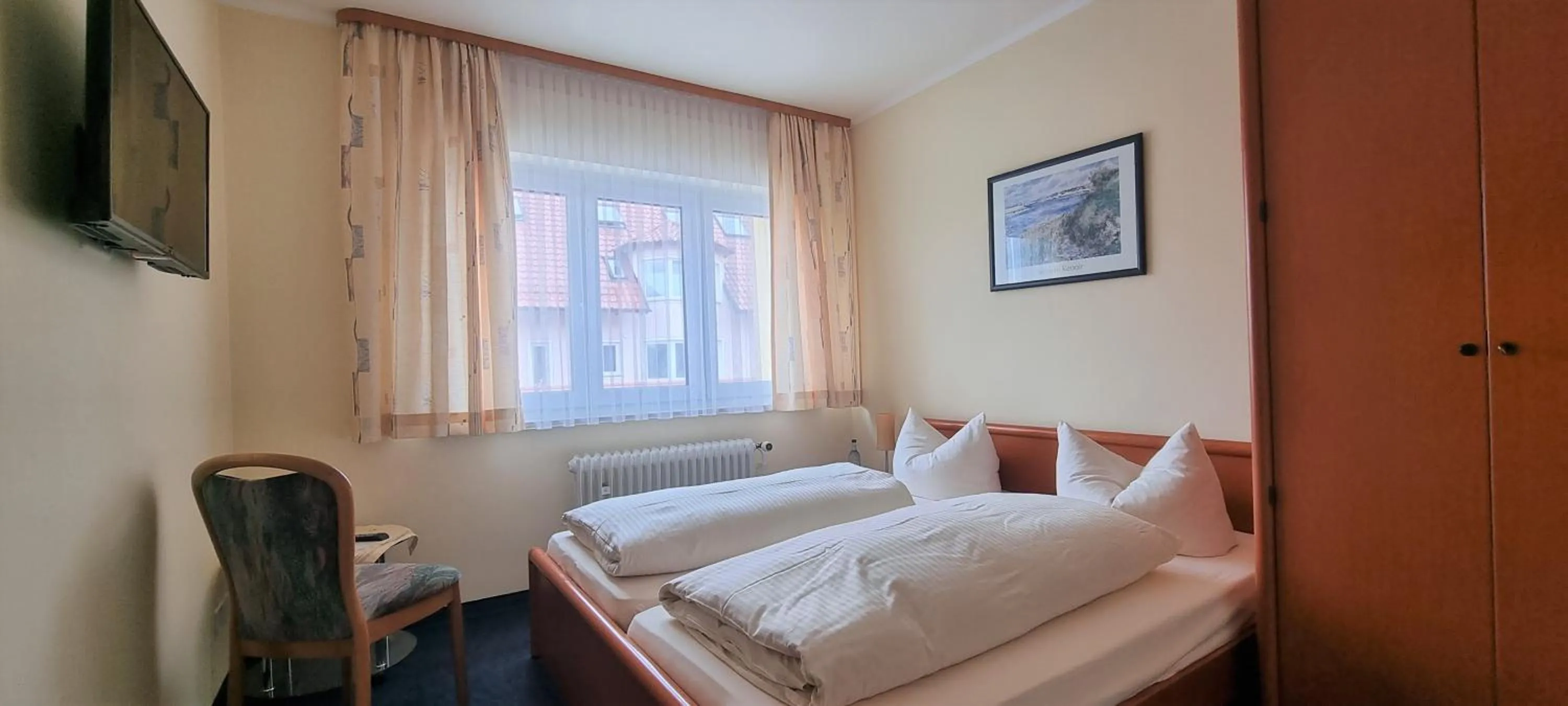 Photo of the whole room, Bed in Hotel Seehalde
