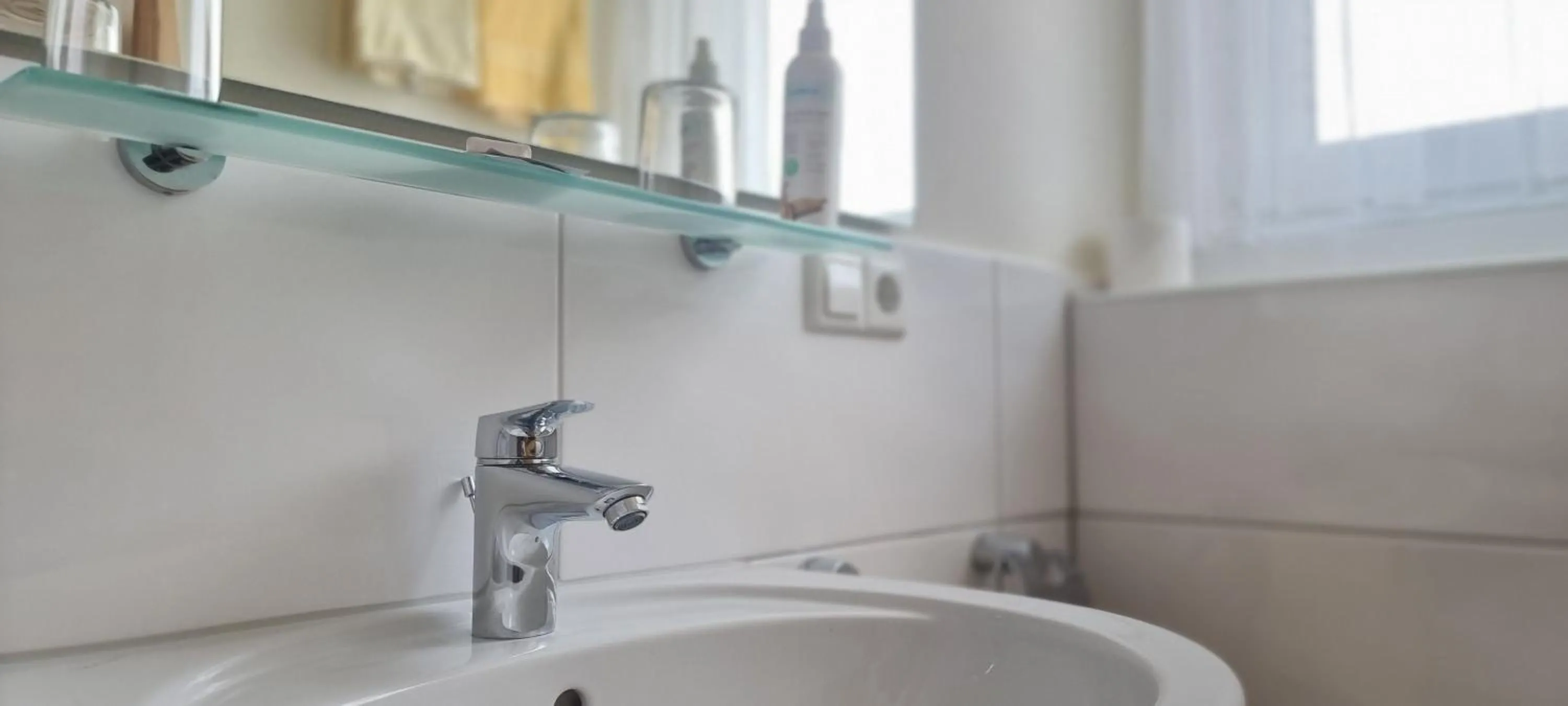 Bathroom in Hotel Seehalde