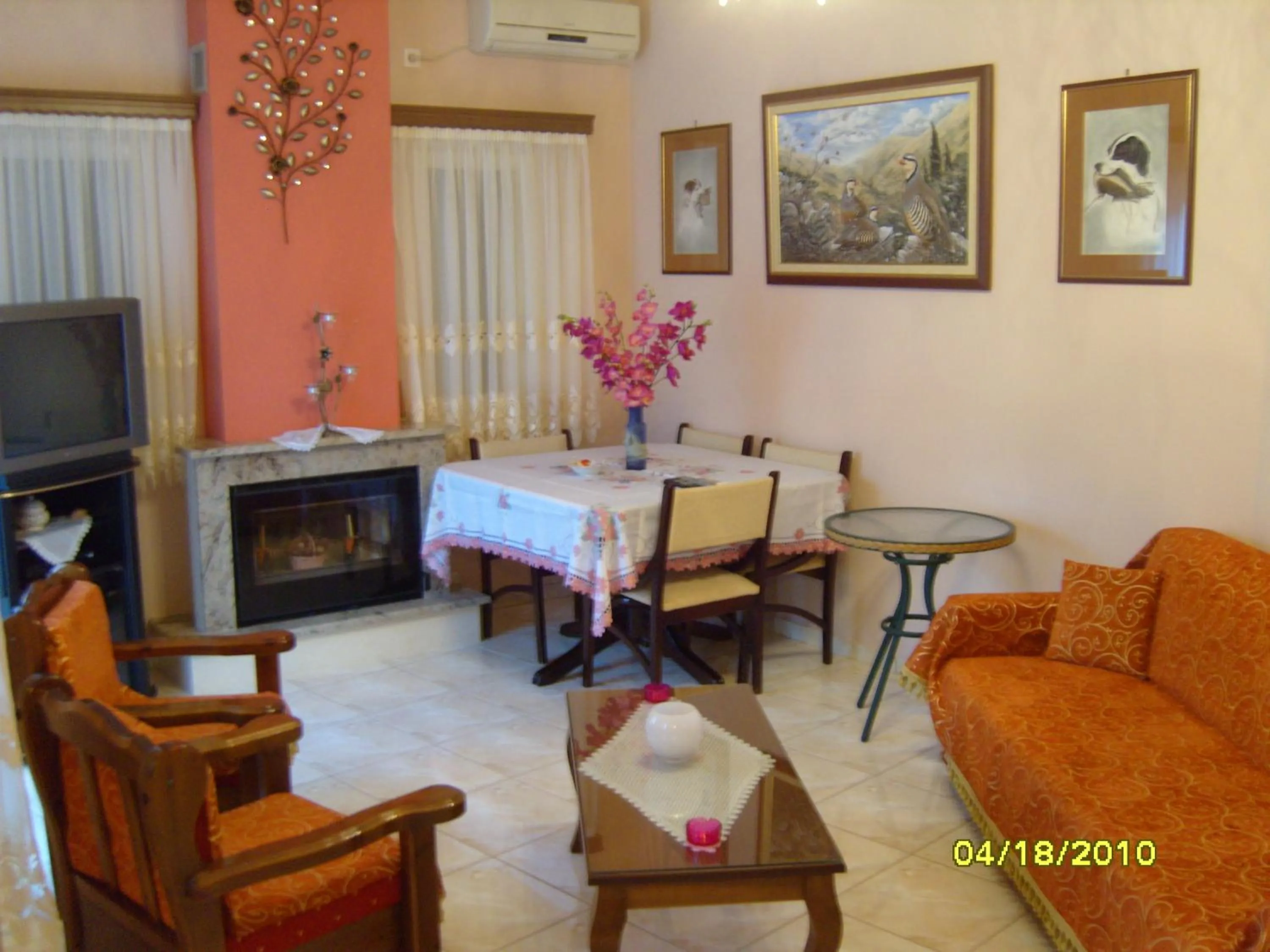 Seating area in Elisabeth Villas