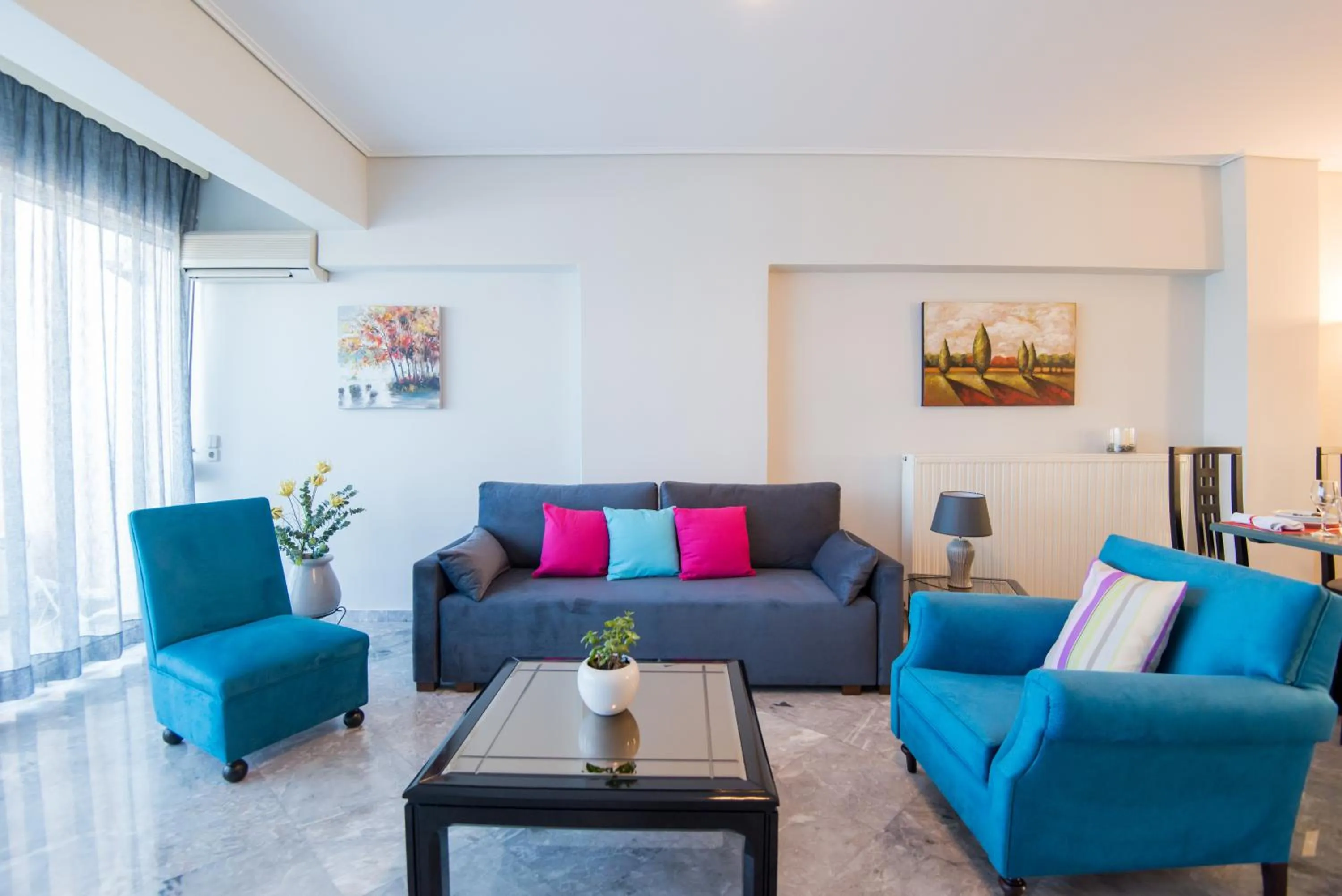 Living room in Birais Beach Studios