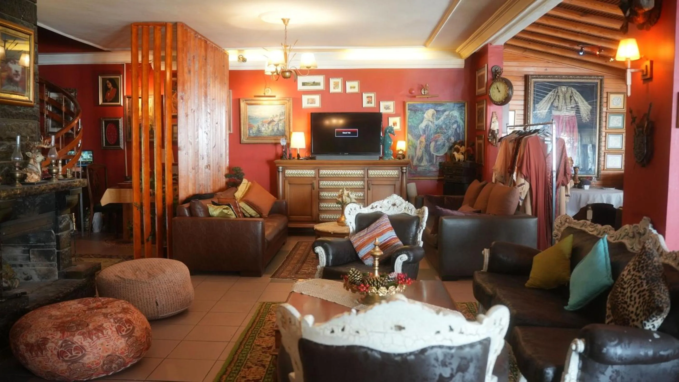 Seating area in Treetops Park Hotel