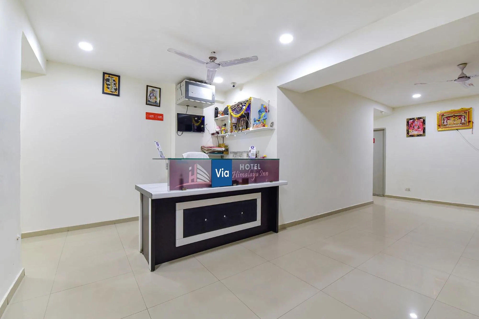 Lobby or reception in Via Himalaya Inn