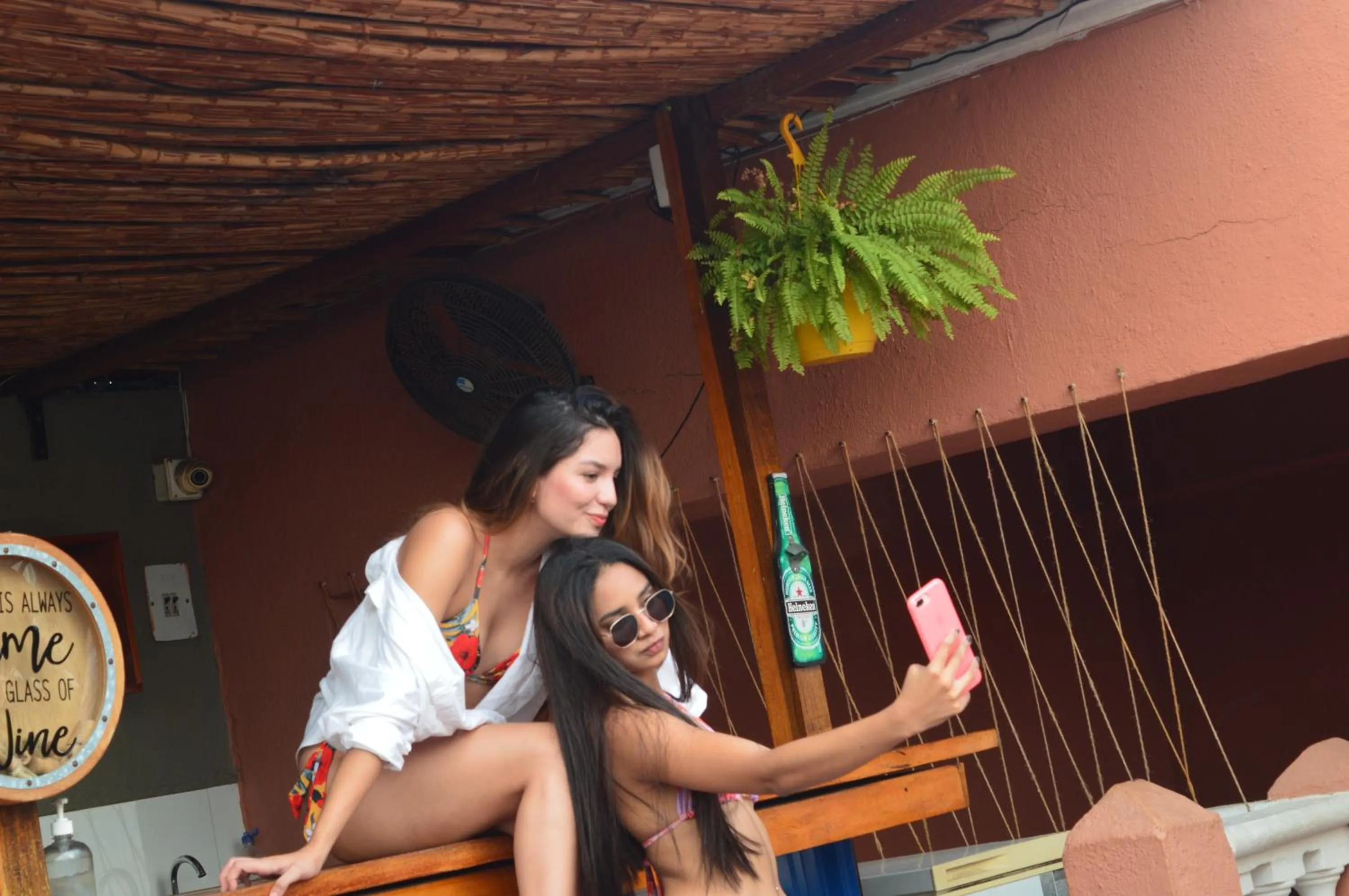 Lounge or bar in Gagaka Rua hostel