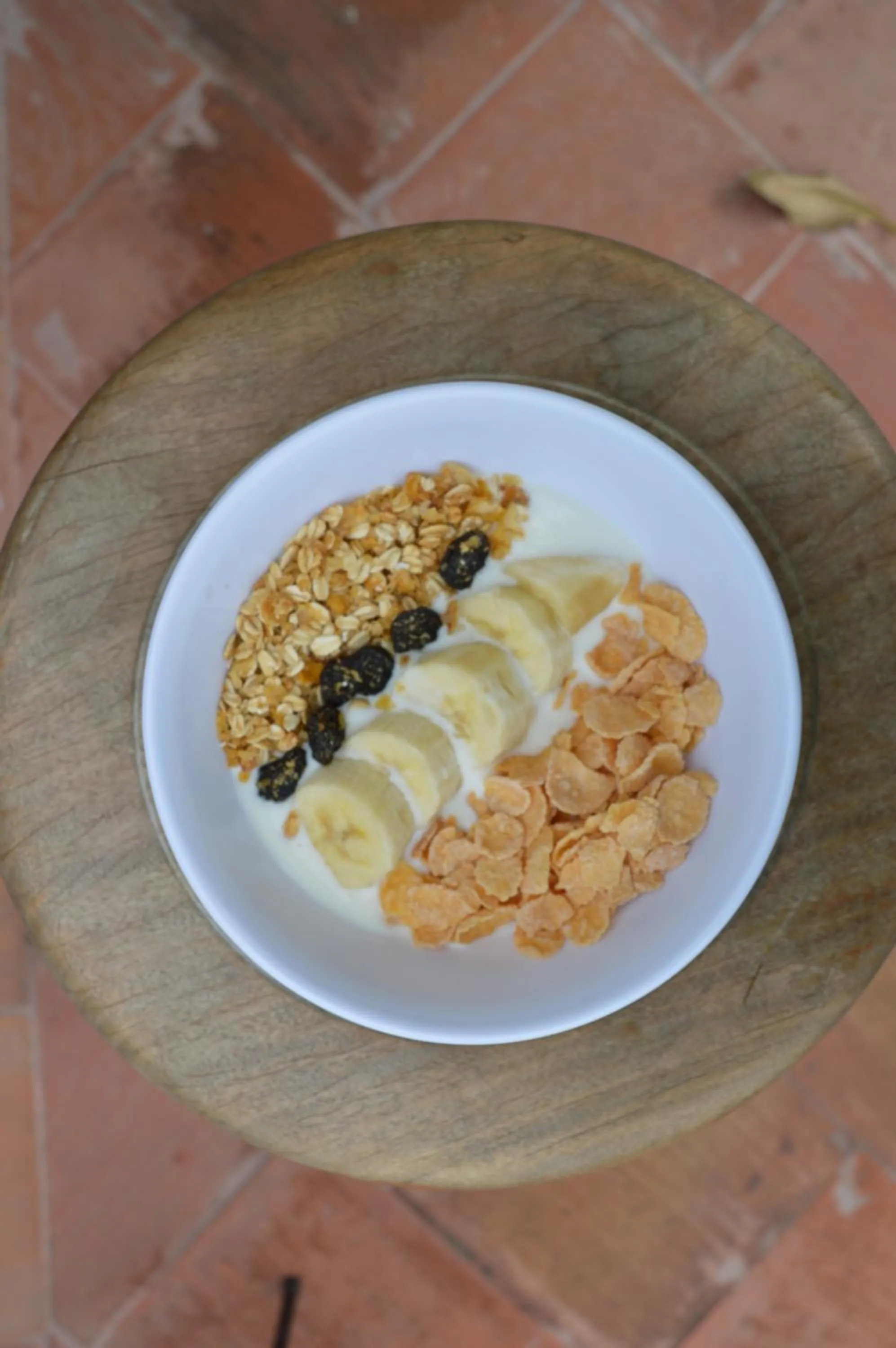 Breakfast in Gagaka Rua hostel