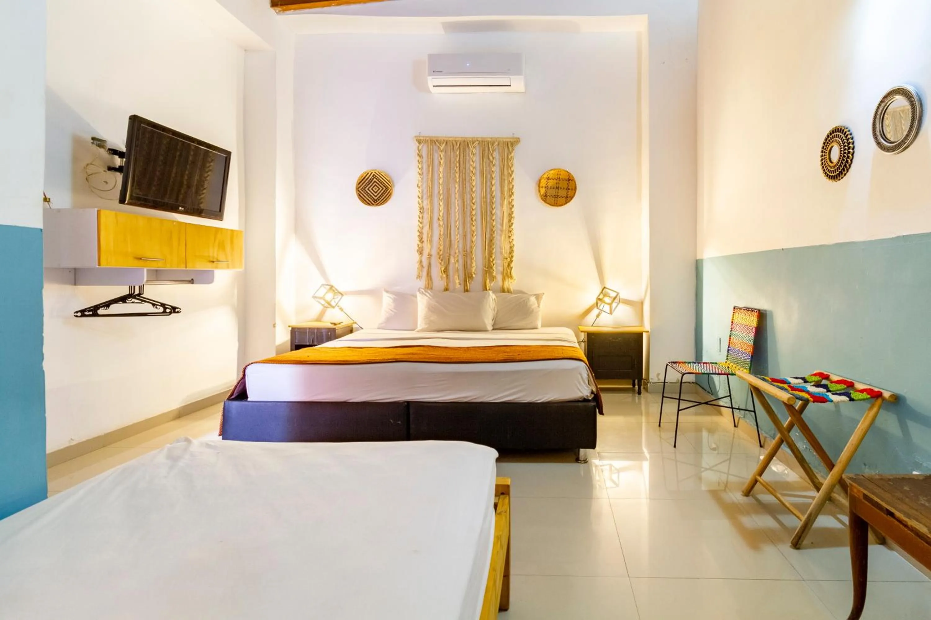 Bed in Gagaka Rua hostel