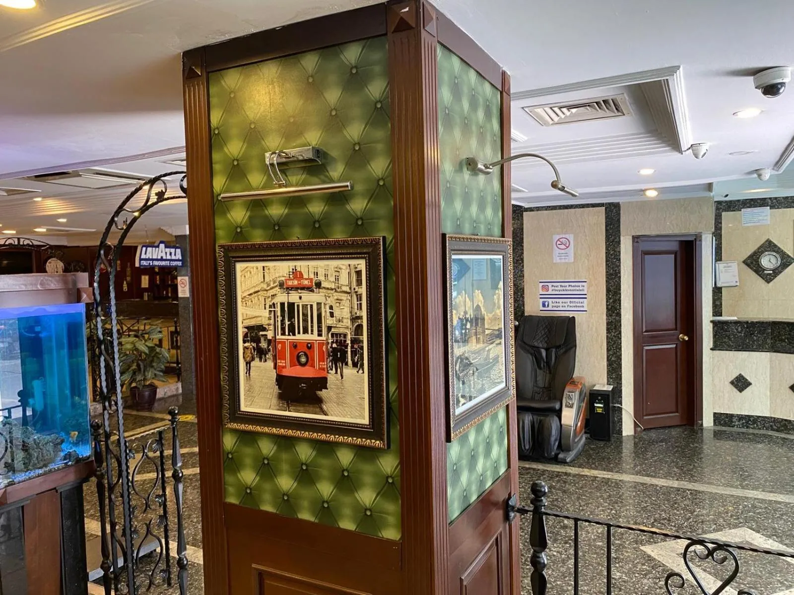 Lobby or reception in Hotel Büyük Levent