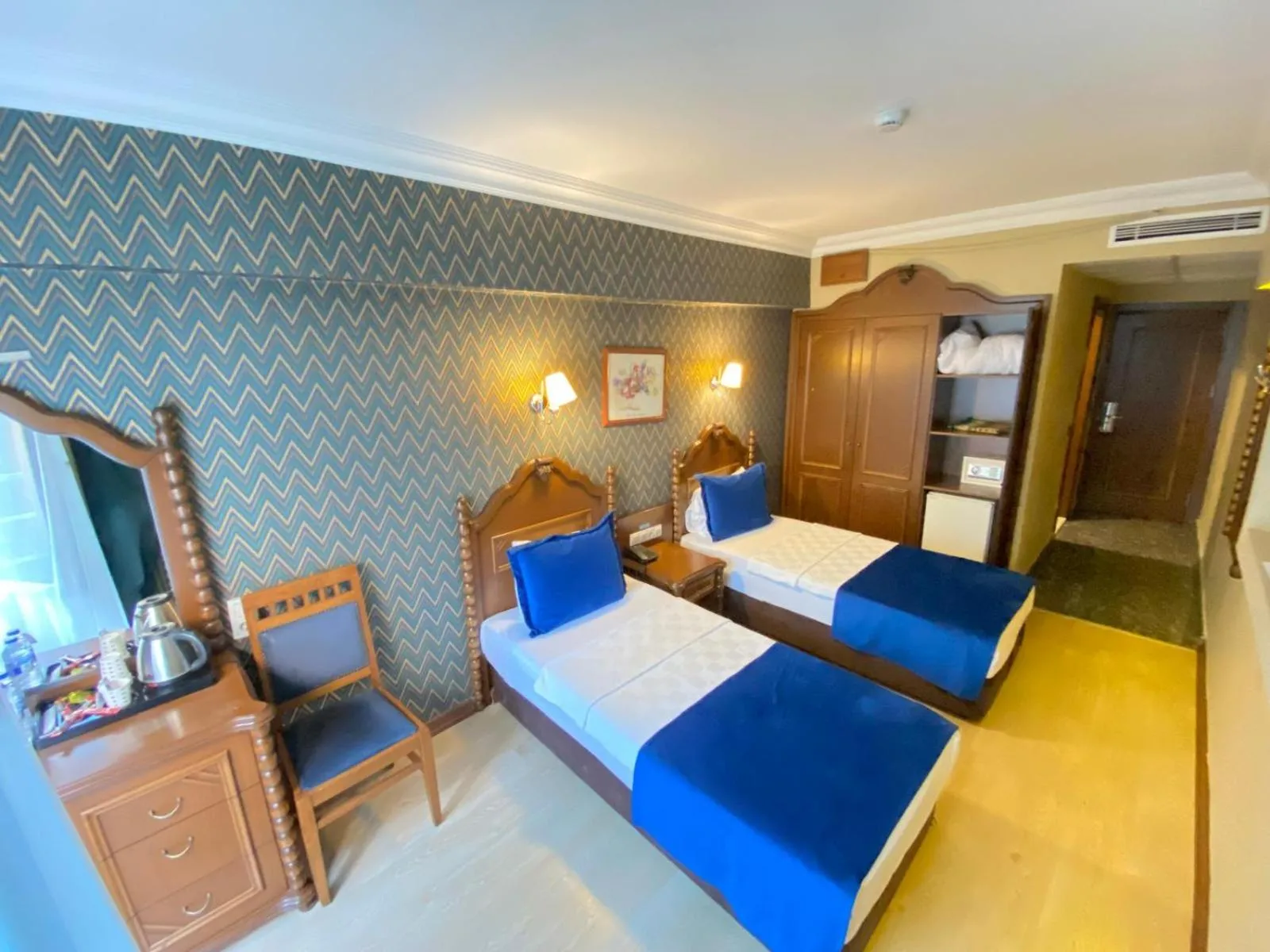 Bed in Hotel Büyük Levent