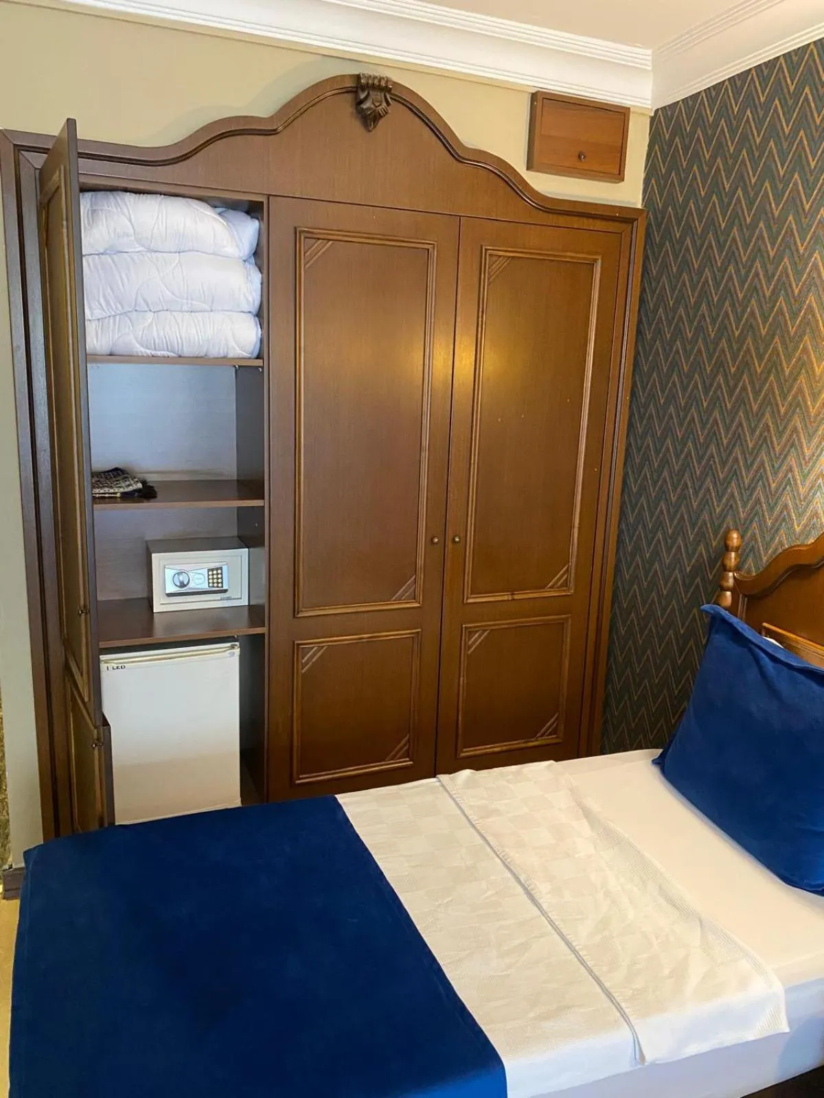 Bed in Hotel Büyük Levent