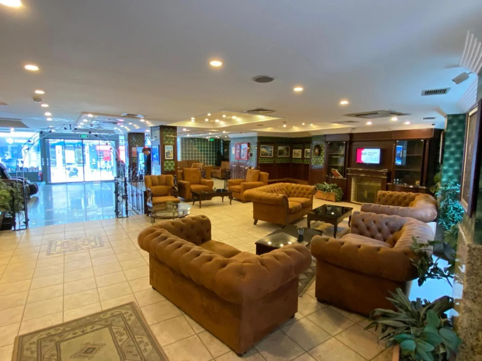 Lobby or reception in Hotel Büyük Levent