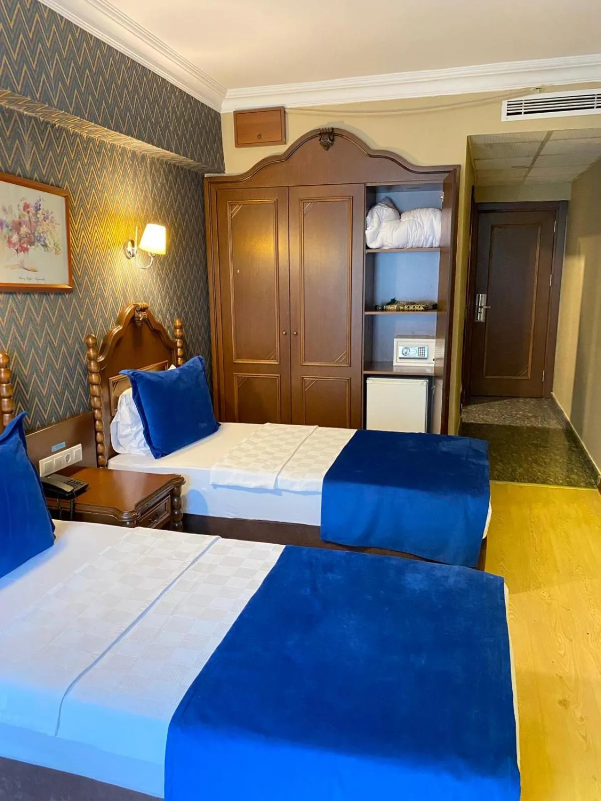 Bed in Hotel Büyük Levent