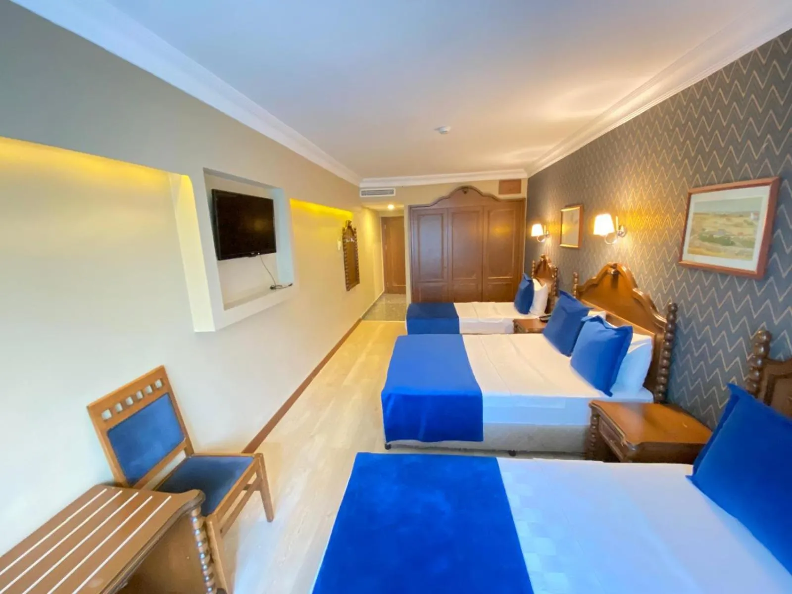 Bed in Hotel Büyük Levent