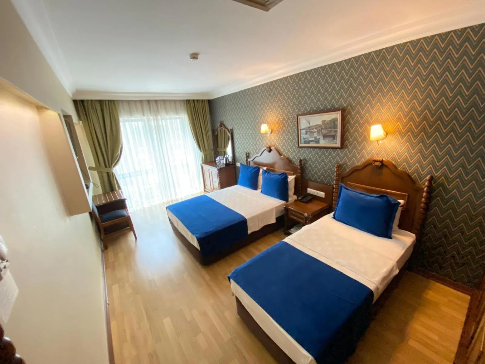 Bed in Hotel Büyük Levent