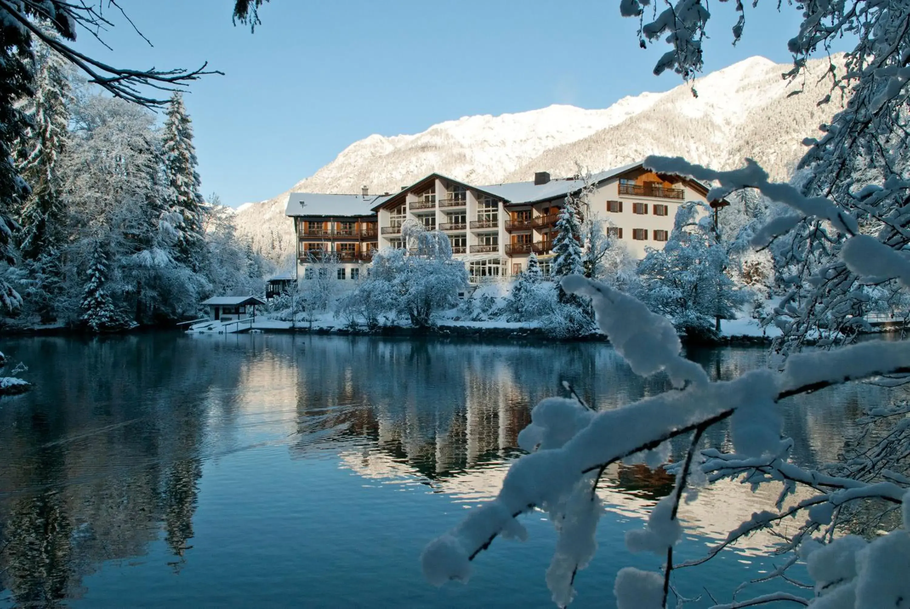 Property building in Hotel am Badersee Property building in Hotel am Badersee