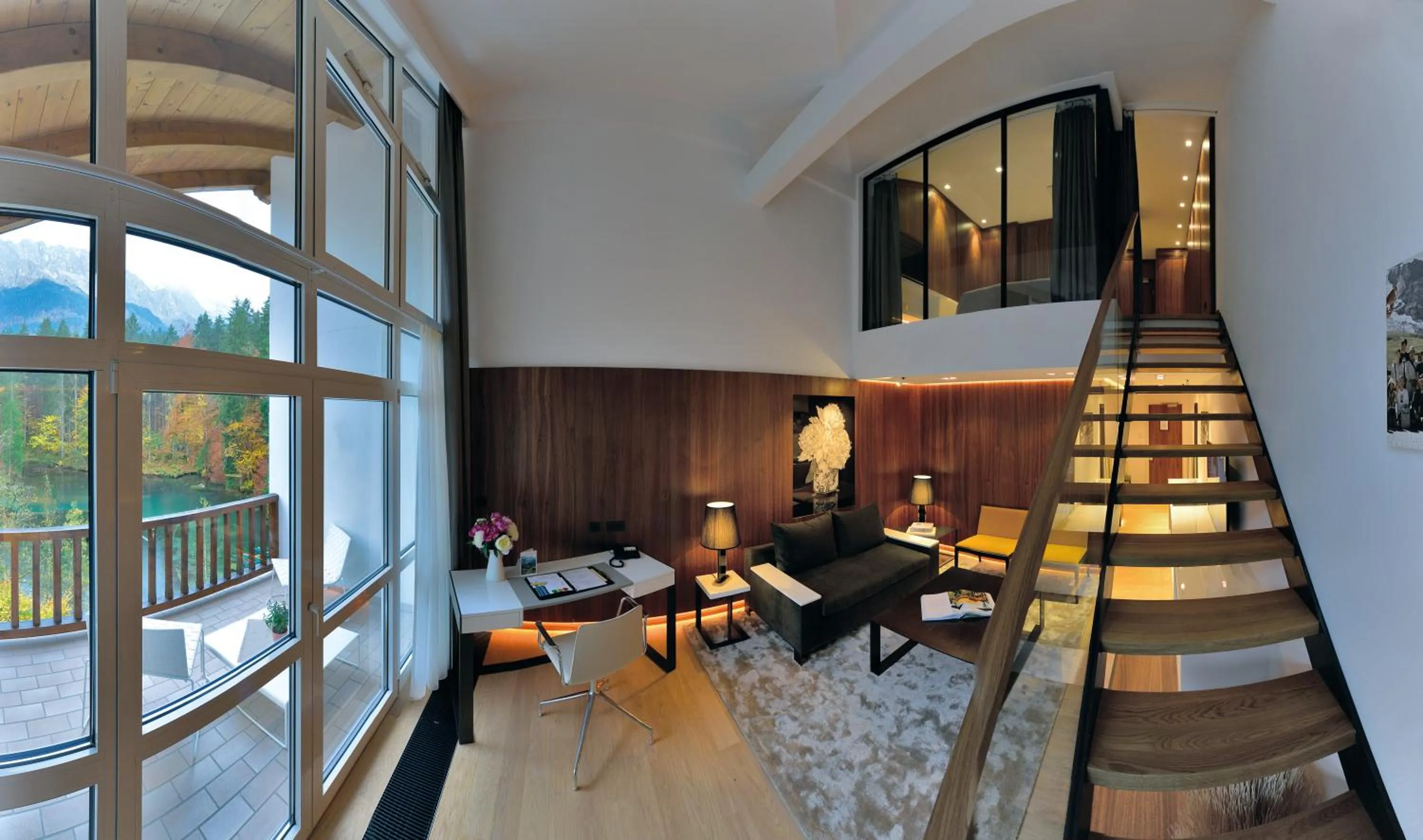 Living room in Hotel am Badersee