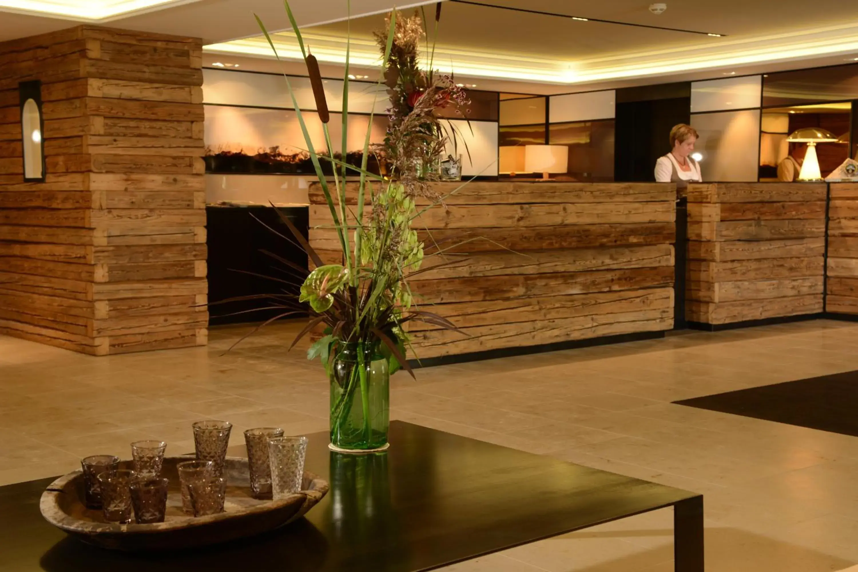 Lobby or reception in Hotel am Badersee Lobby or reception in Hotel am Badersee