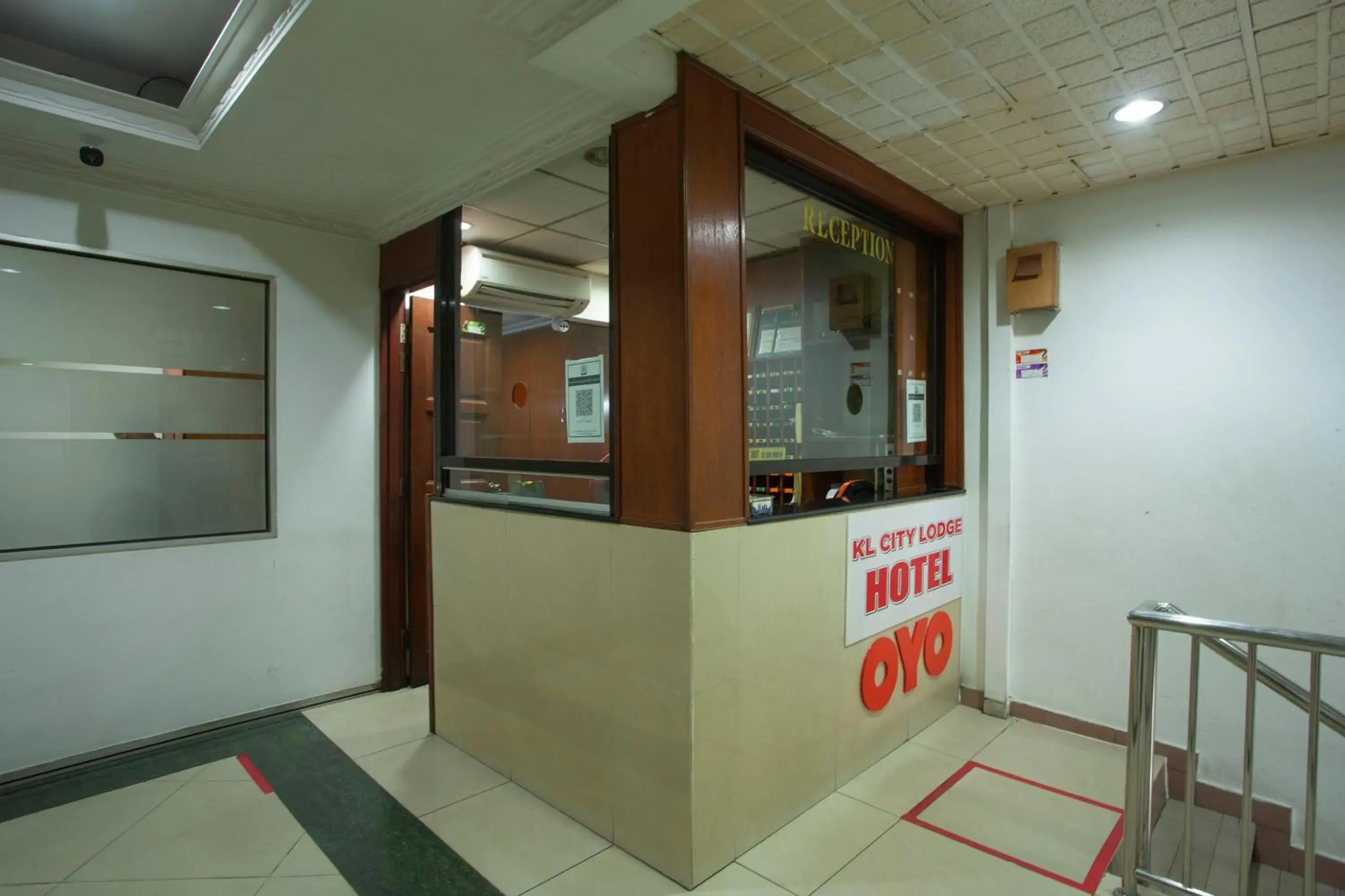 Lobby or reception in OYO 90160 Kl City Lodge
