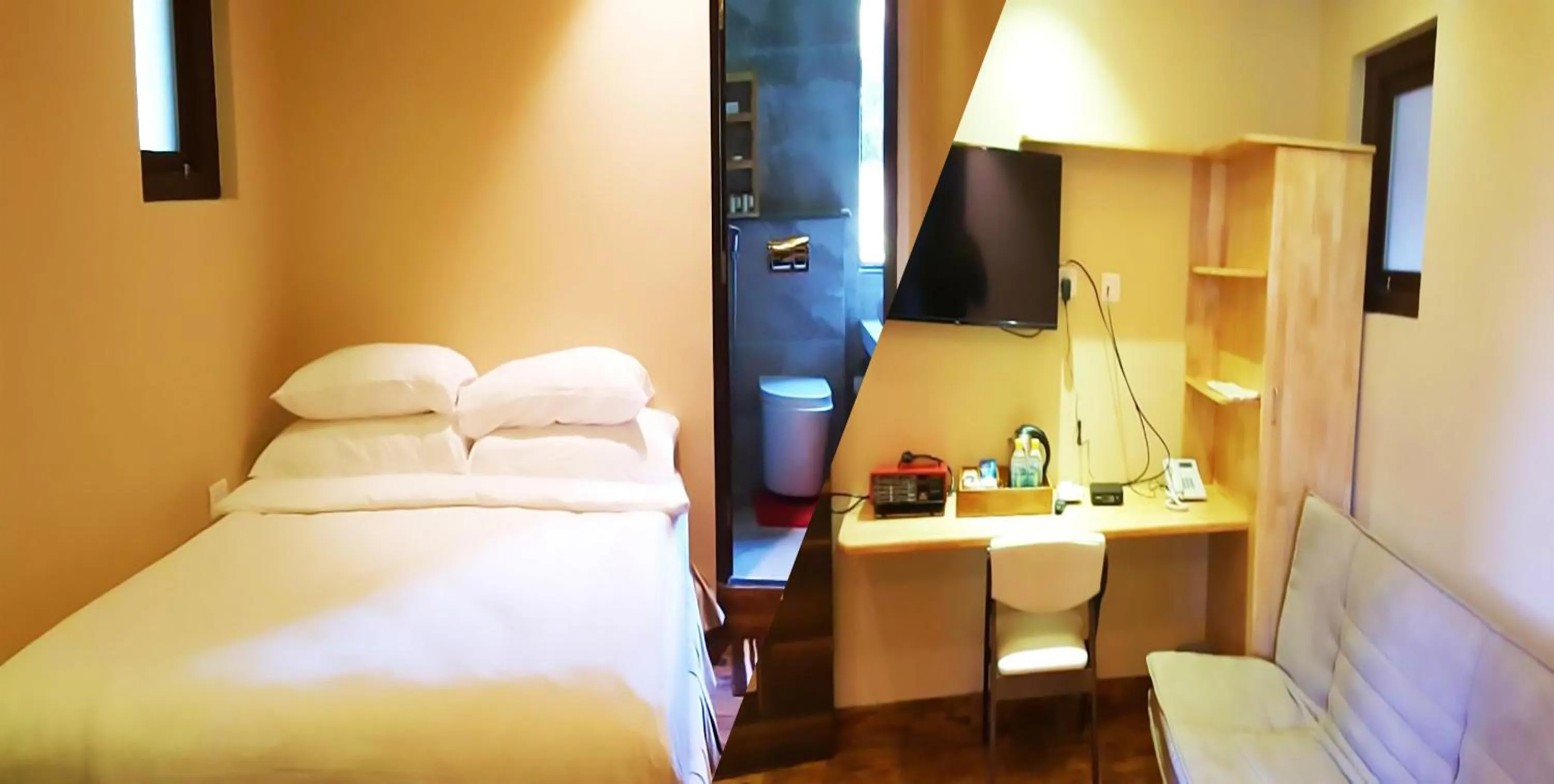 Photo of the whole room, Bed in COTTAGES BY THE CREEK.